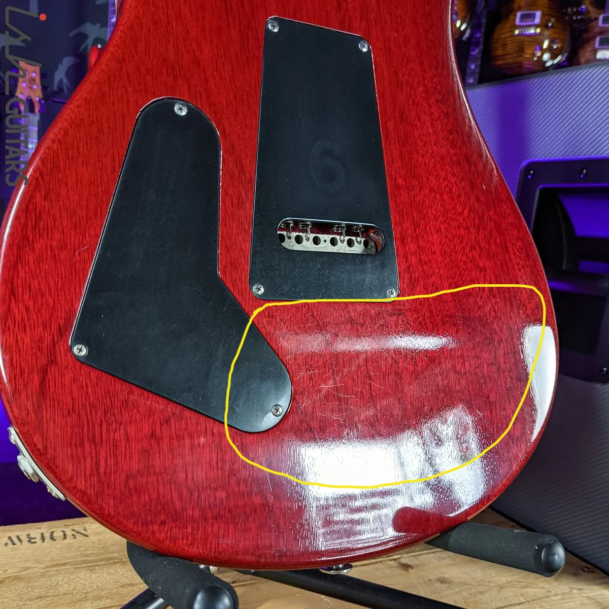 1986 PRS Custom 24 Amber #1625 - Image 14