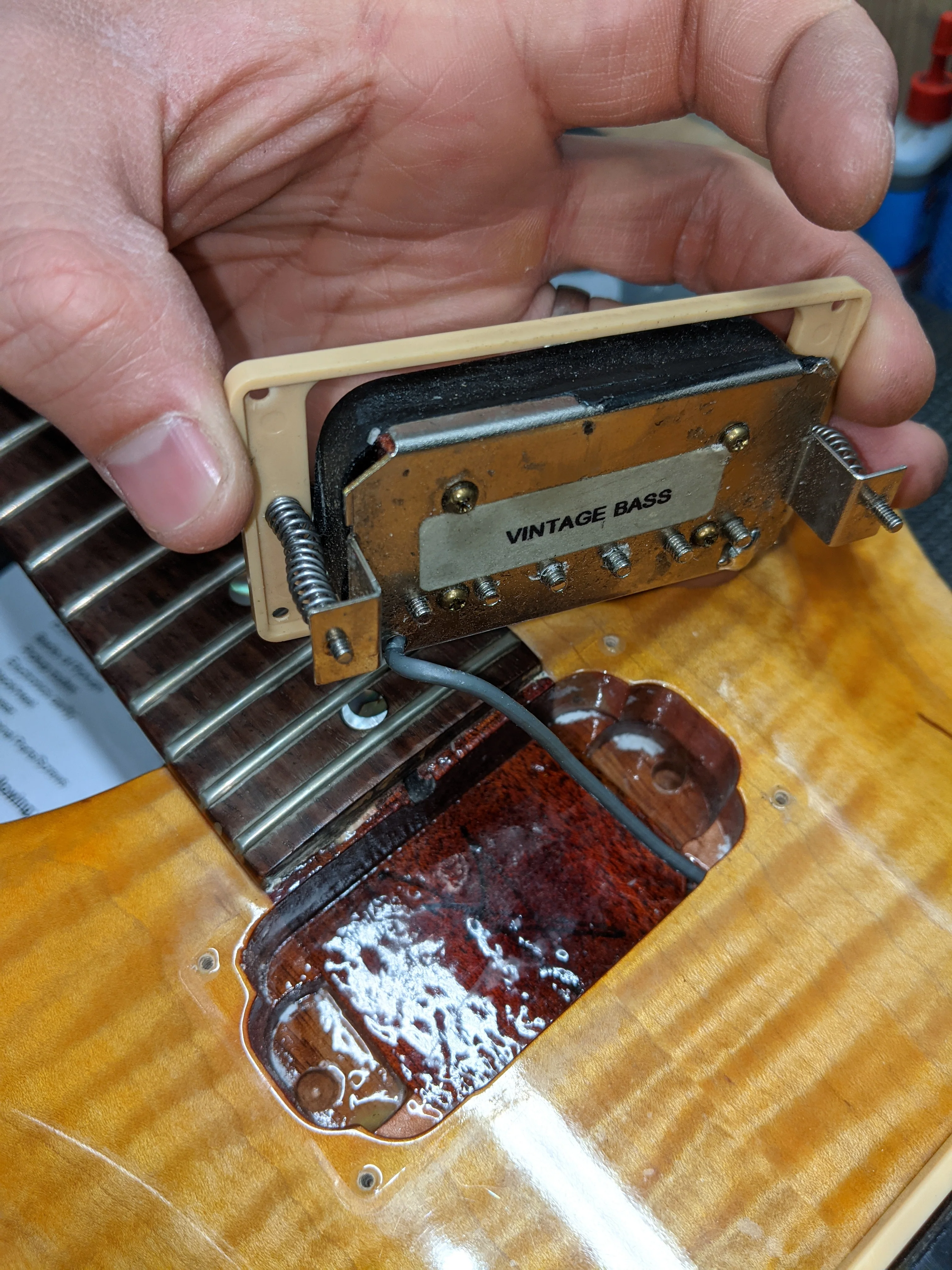 1986 PRS Custom 24 Amber #1625 - Image 22