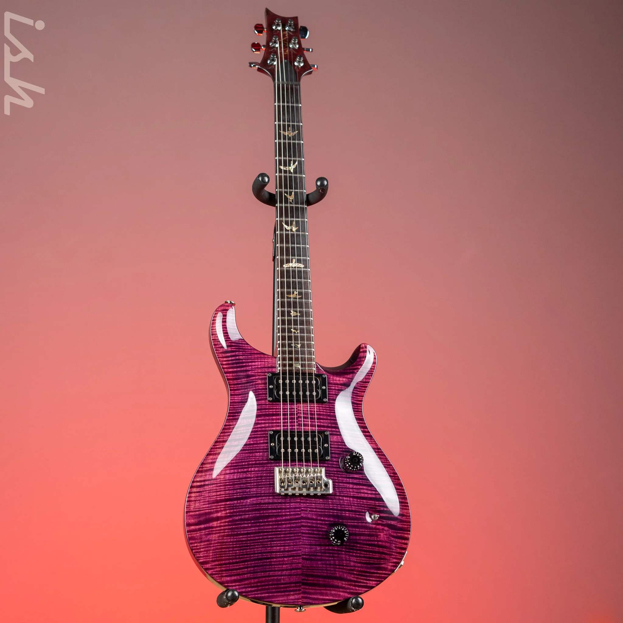 1986 PRS Custom 24 Signature Series #8 Violet - Image 2