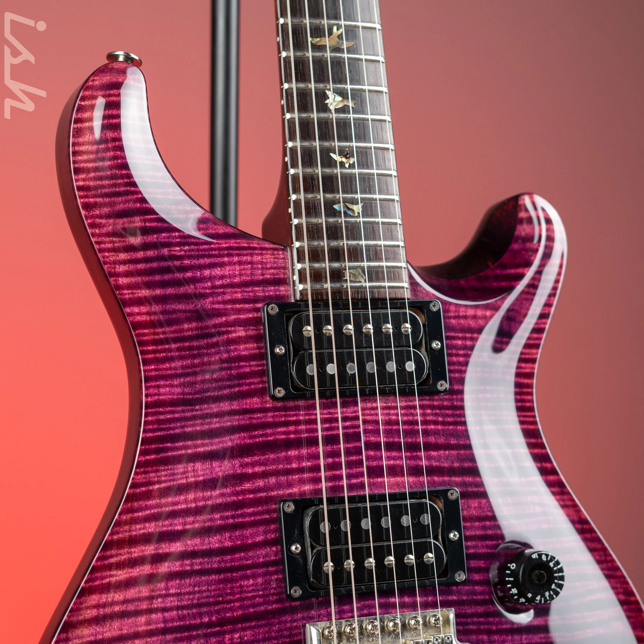 1986 PRS Custom 24 Signature Series #8 Violet - Image 3