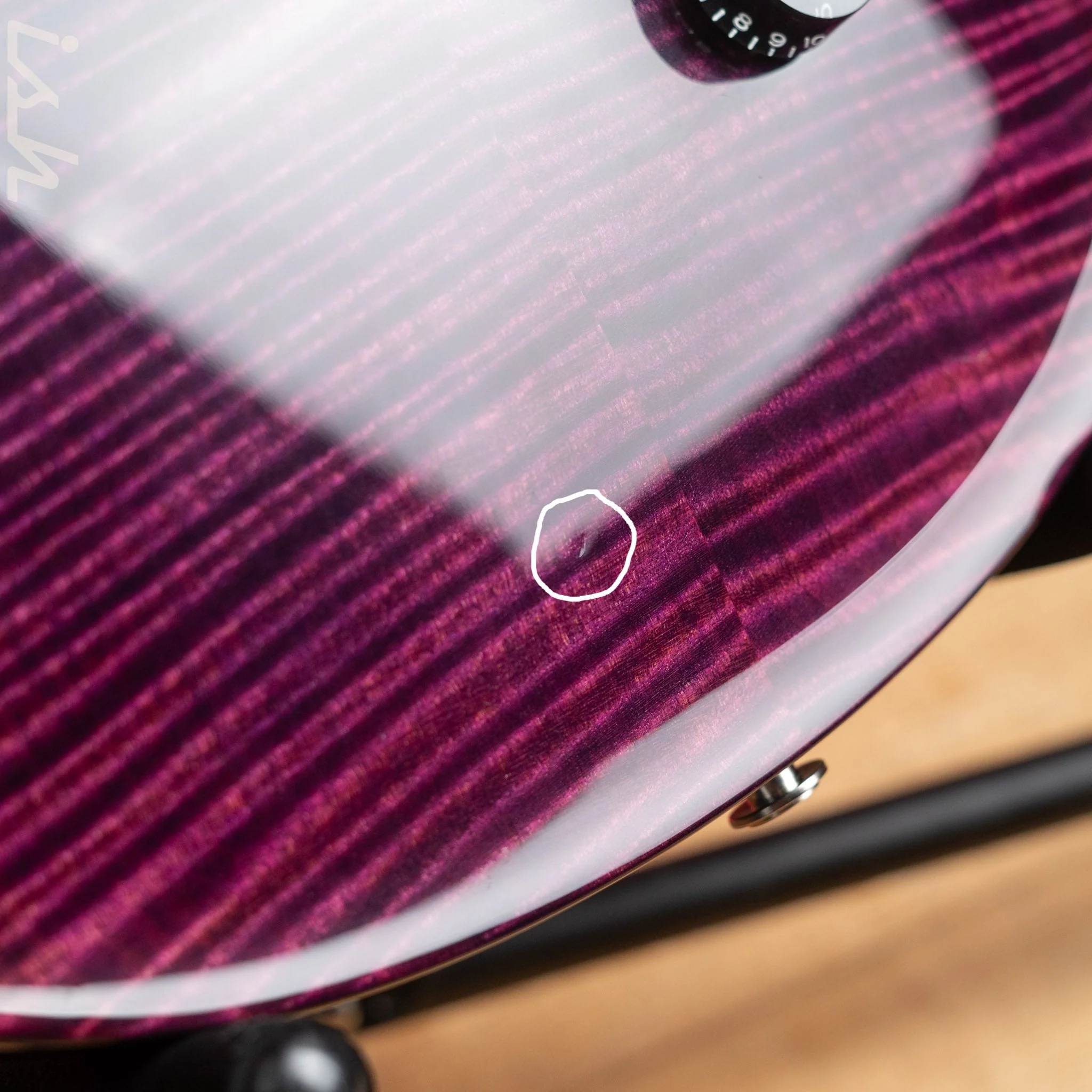 1986 PRS Custom 24 Signature Series #8 Violet - Image 7
