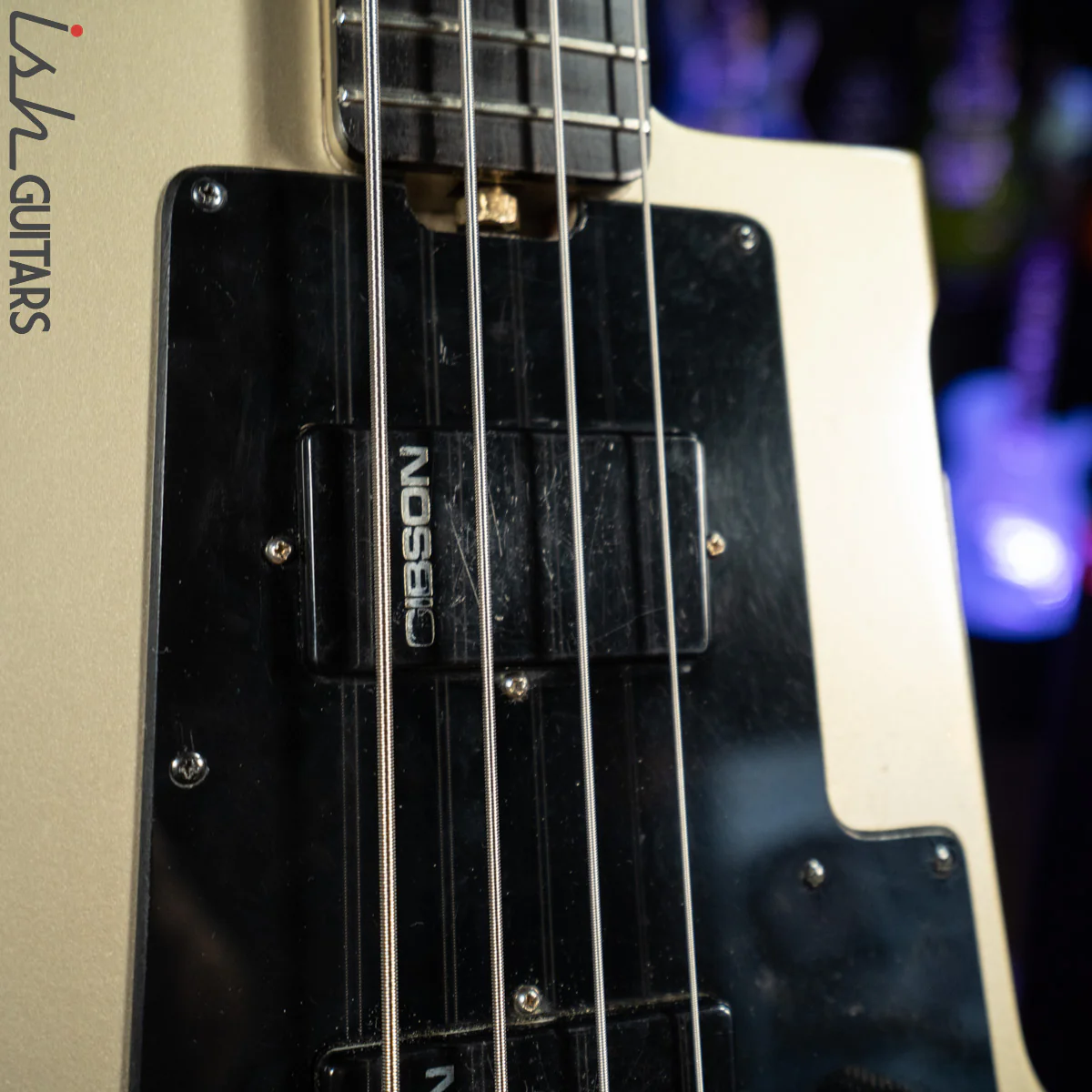 1987 Gibson 20/20 Ned Steinberger Bass Guitar RARE Silver Luna - Image 9