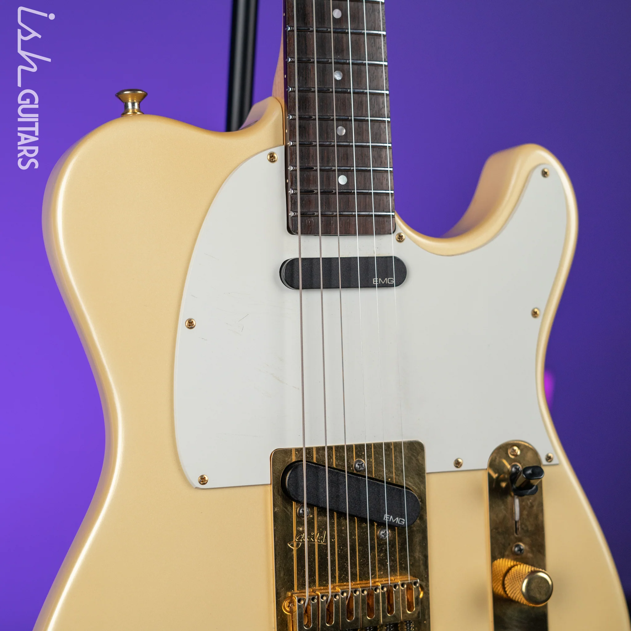 1987 Guild T-250 Roy Buchanan Electric Guitar Cream - Image 3