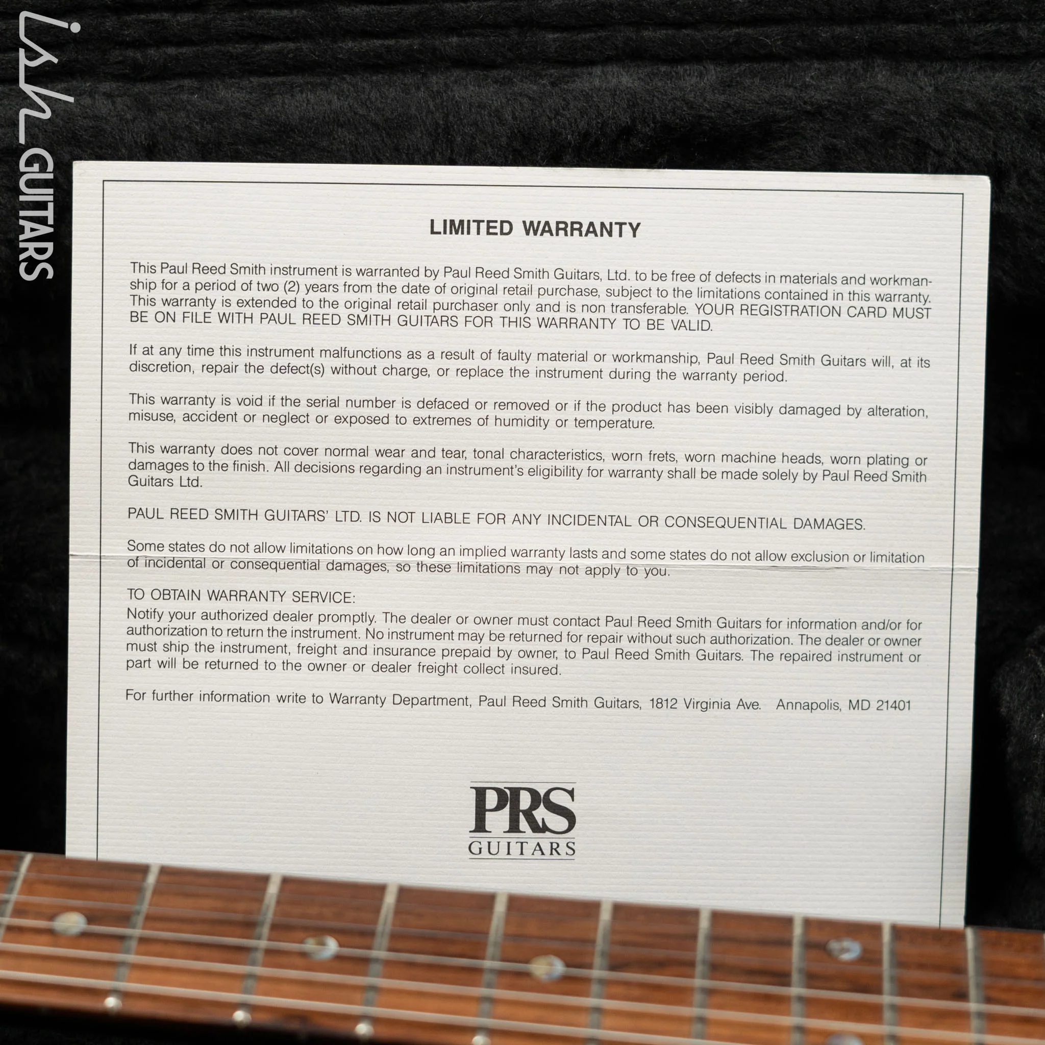 1987 PRS Custom 24 Metal - Image 16