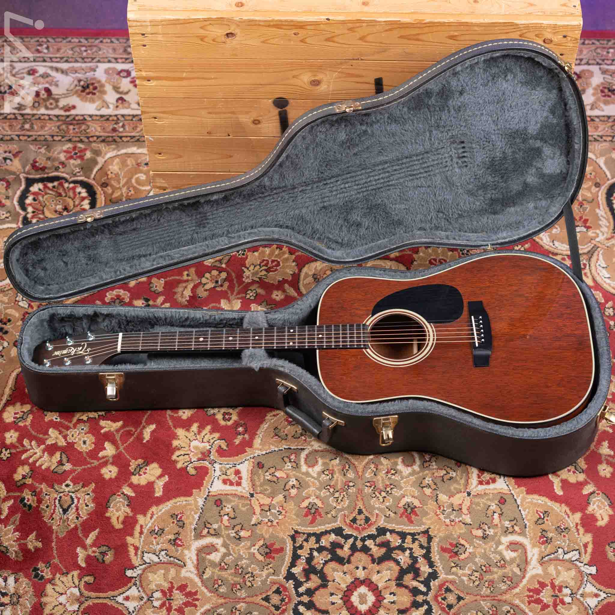 1987 Takamine F349 Acoustic Guitar Natural - Image 17