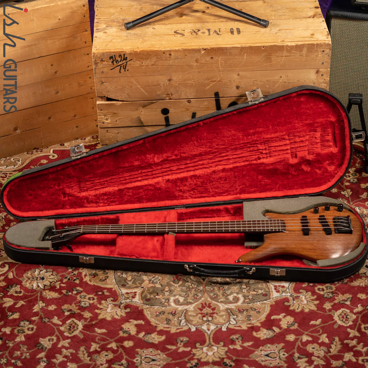 1987 Warwick Thumb 4 Natural Bubinga - Image 16