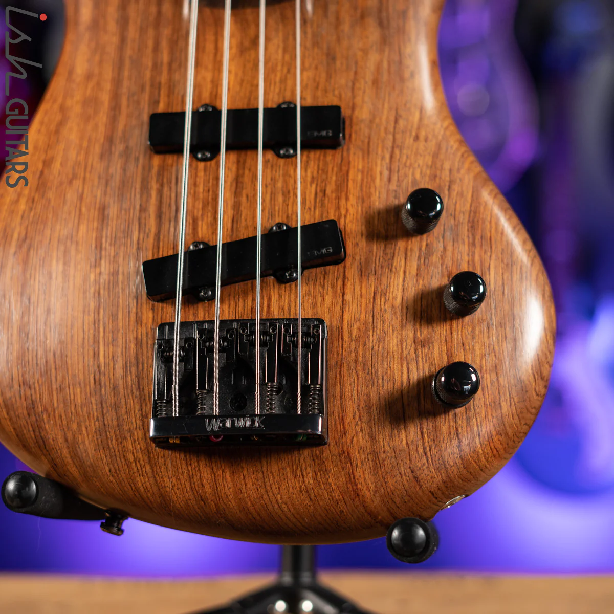 1987 Warwick Thumb 4 Natural Bubinga - Image 5