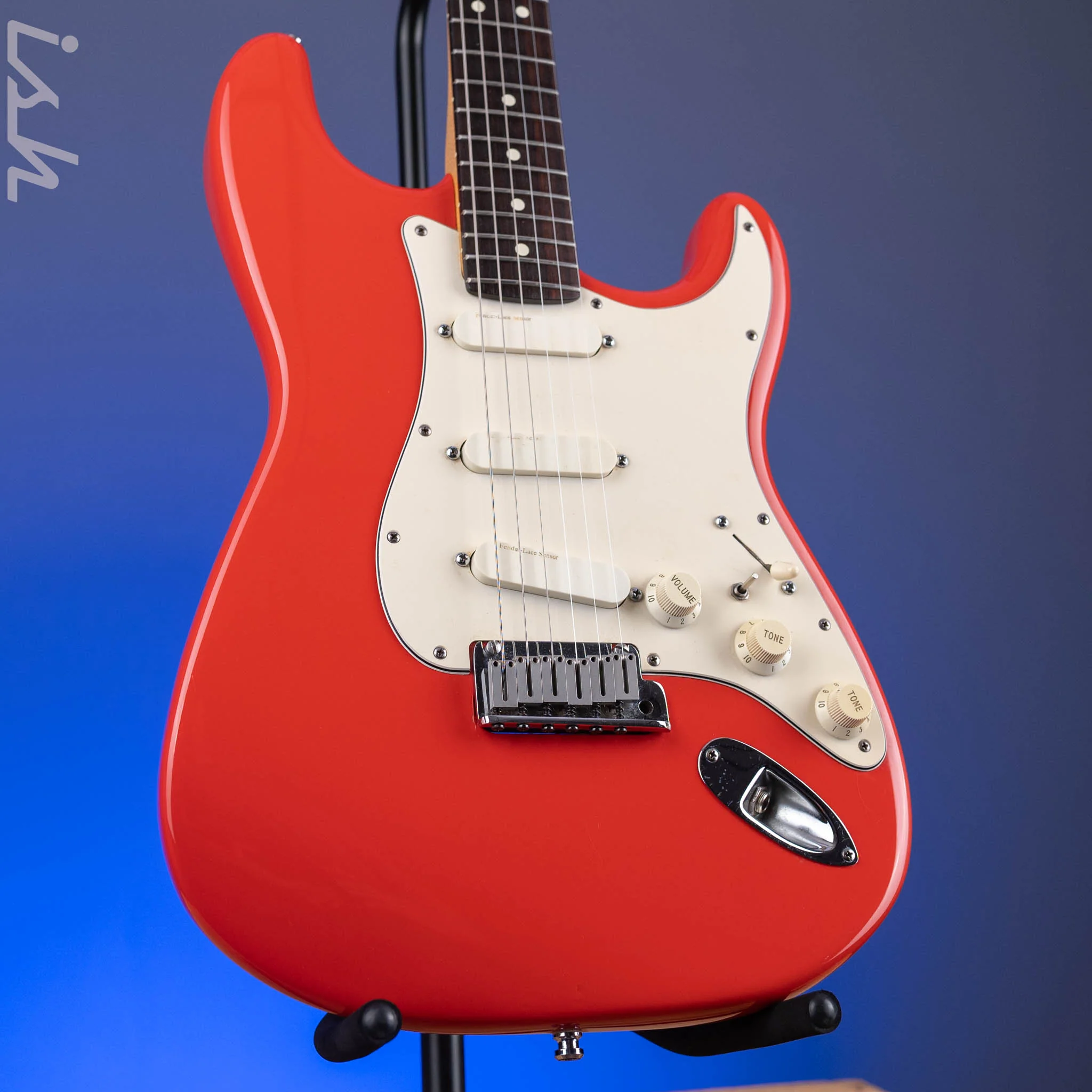 1988 Fender Stratocaster Plus Fiesta Red (Gilmore Switch Added)