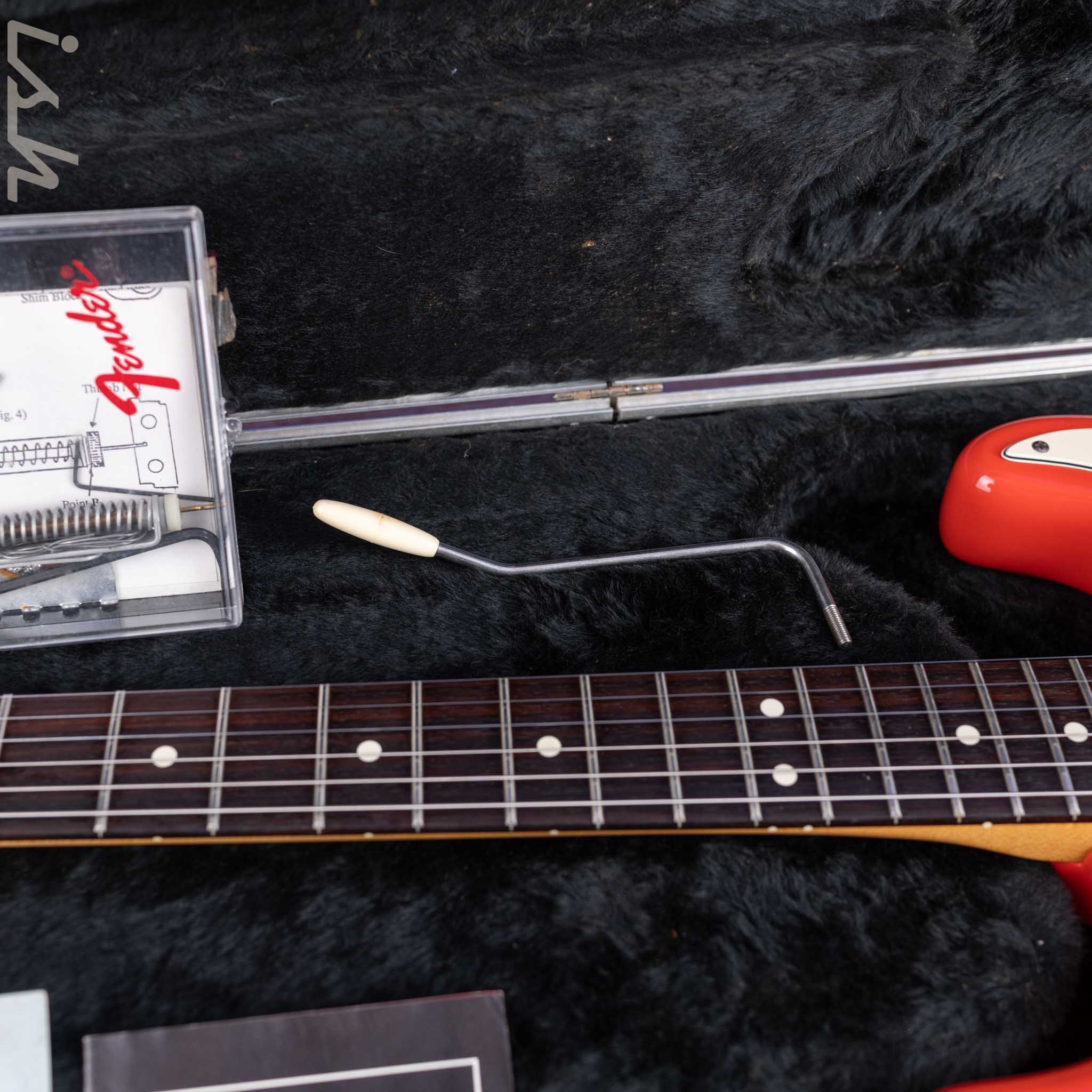 1988 Fender Stratocaster Plus Fiesta Red (Gilmore Switch Added) - Image 24