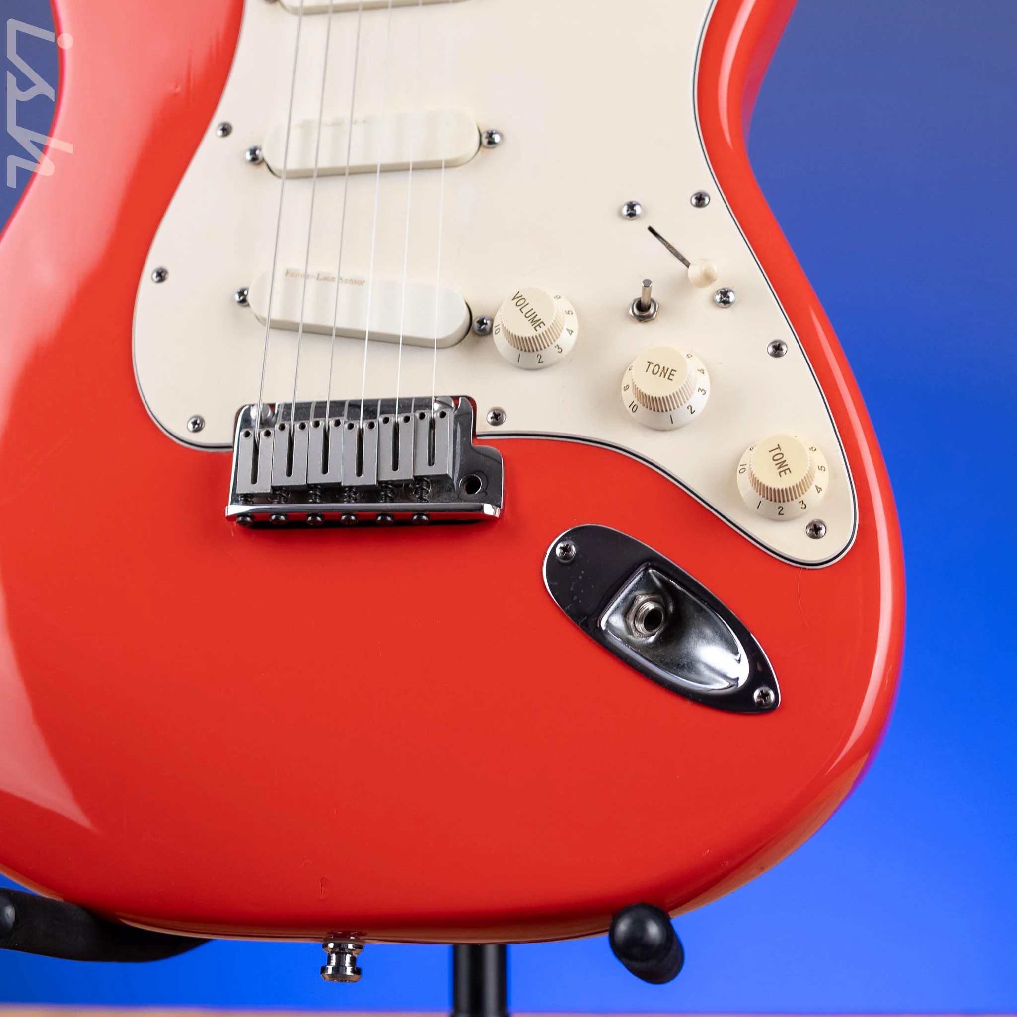 1988 Fender Stratocaster Plus Fiesta Red (Gilmore Switch Added) - Image 4