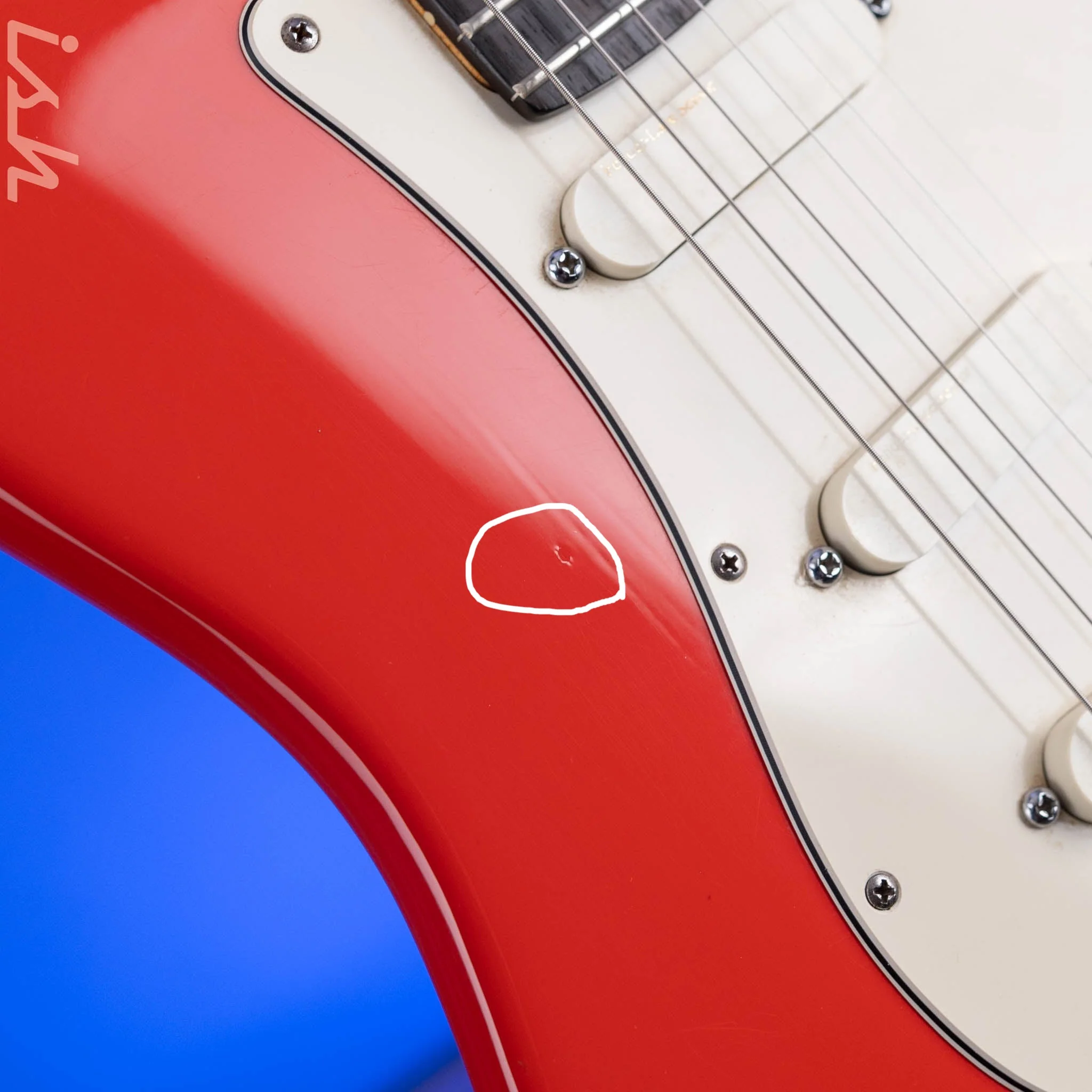 1988 Fender Stratocaster Plus Fiesta Red (Gilmore Switch Added) - Image 6