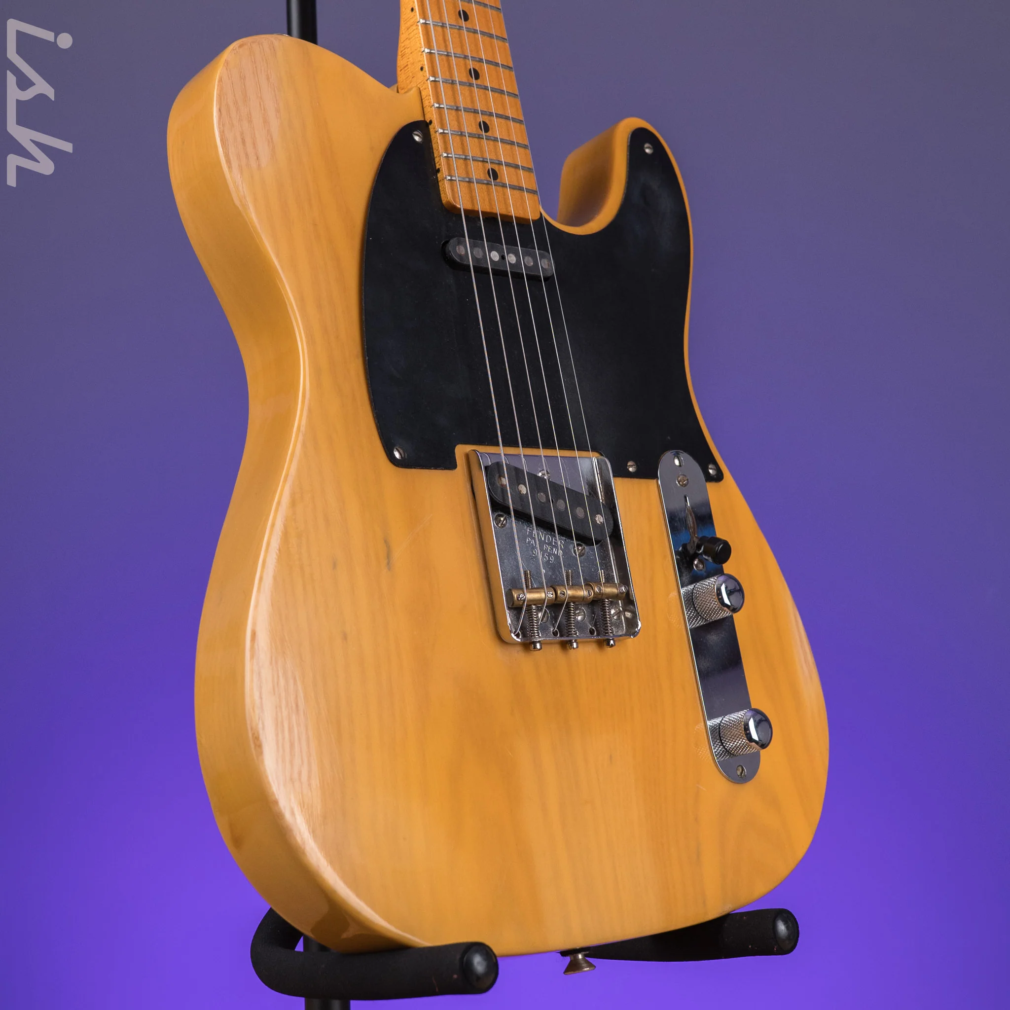 1988 Fender USA Vintage '52 Telecaster Reissue Butterscotch Blonde - Image 3
