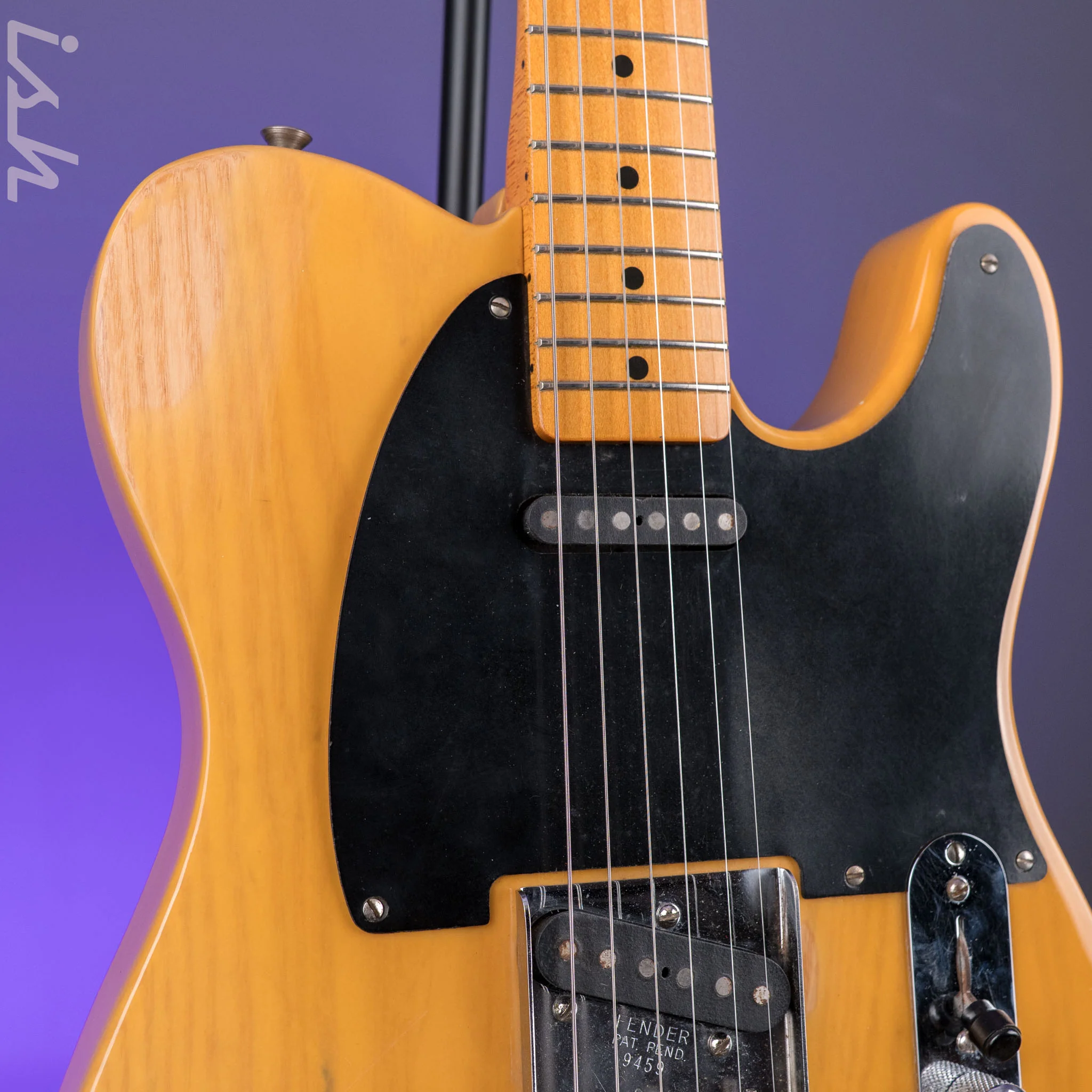 1988 Fender USA Vintage '52 Telecaster Reissue Butterscotch Blonde - Image 4