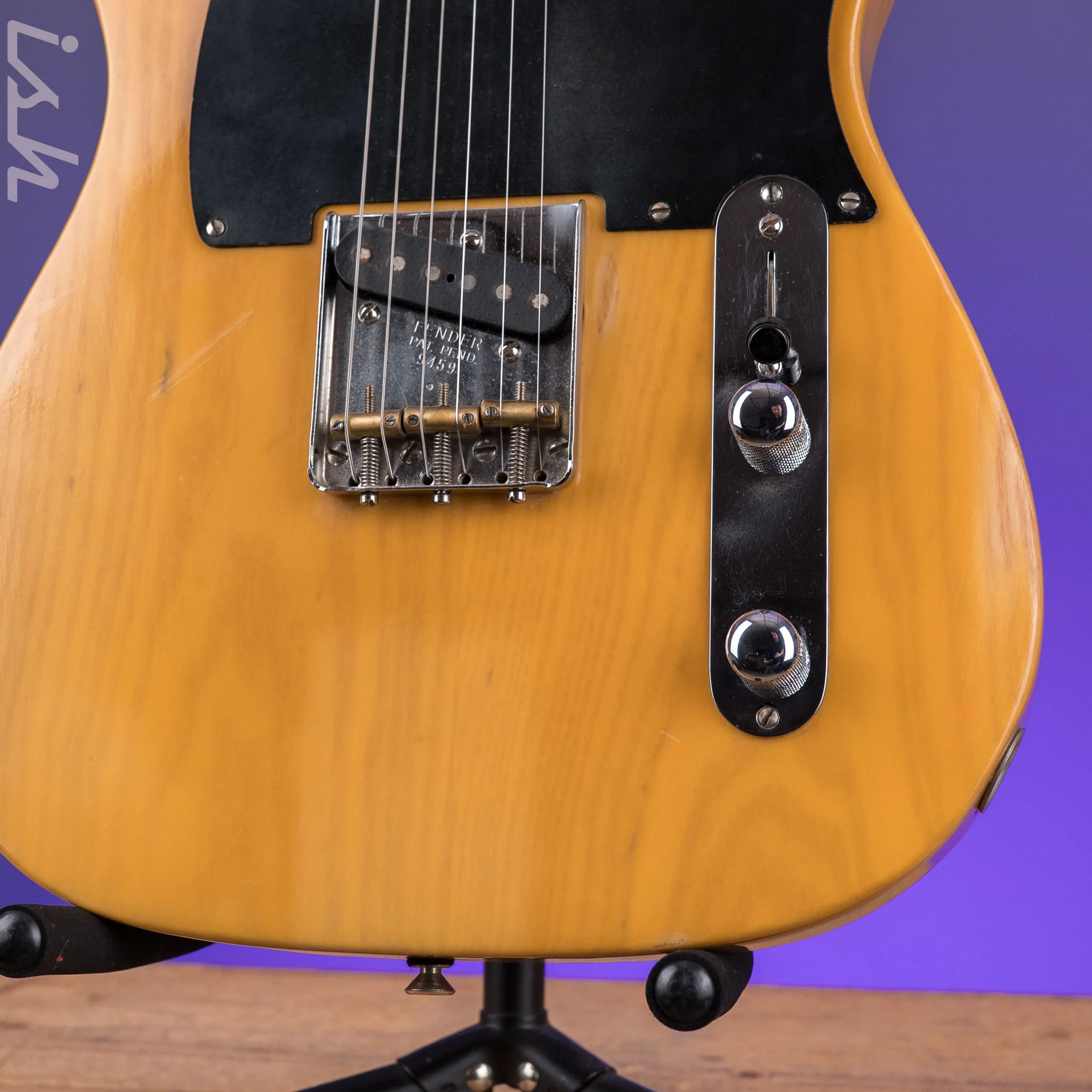 1988 Fender USA Vintage '52 Telecaster Reissue Butterscotch Blonde - Image 5