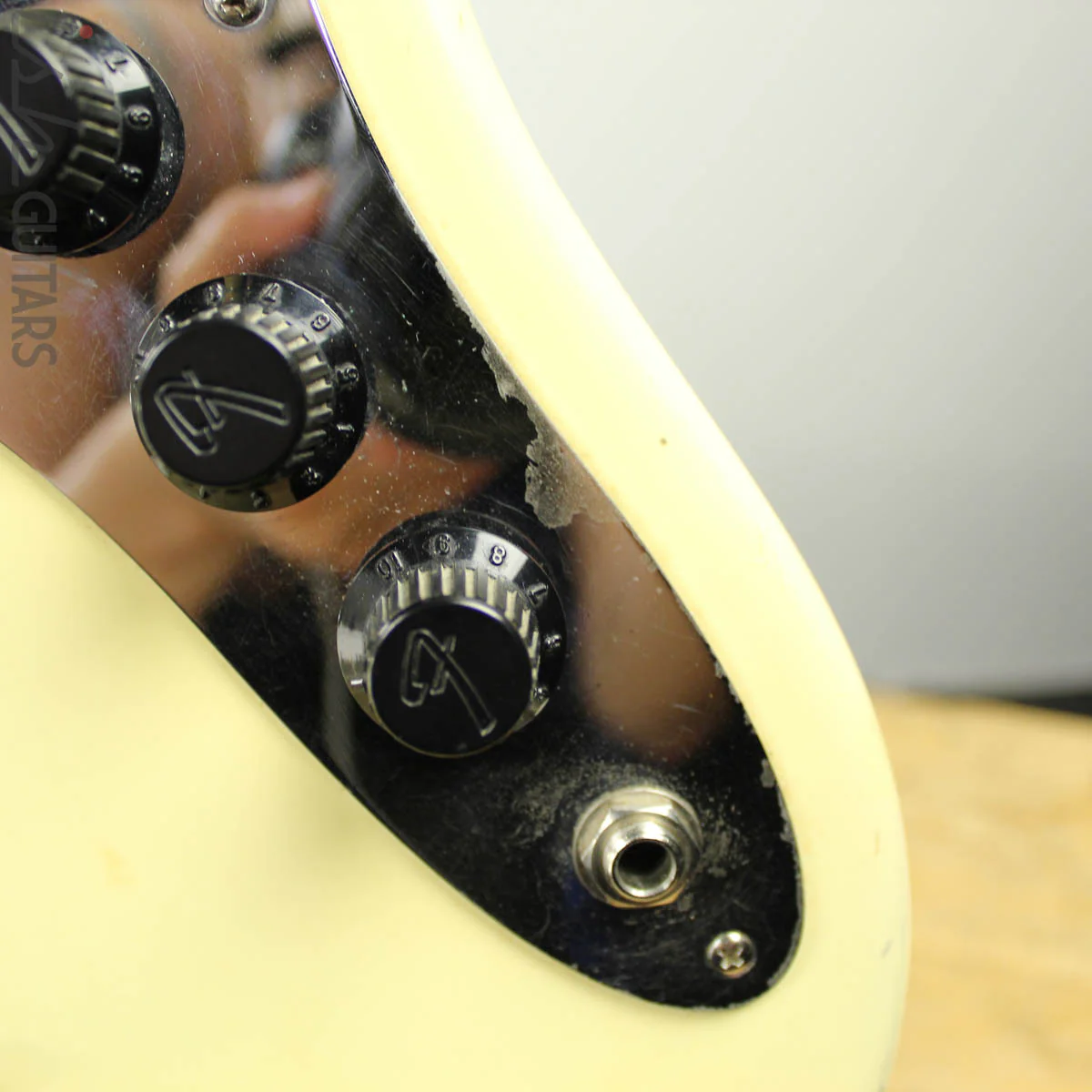 1989 Fender Jazz Bass Olympic White - Image 12