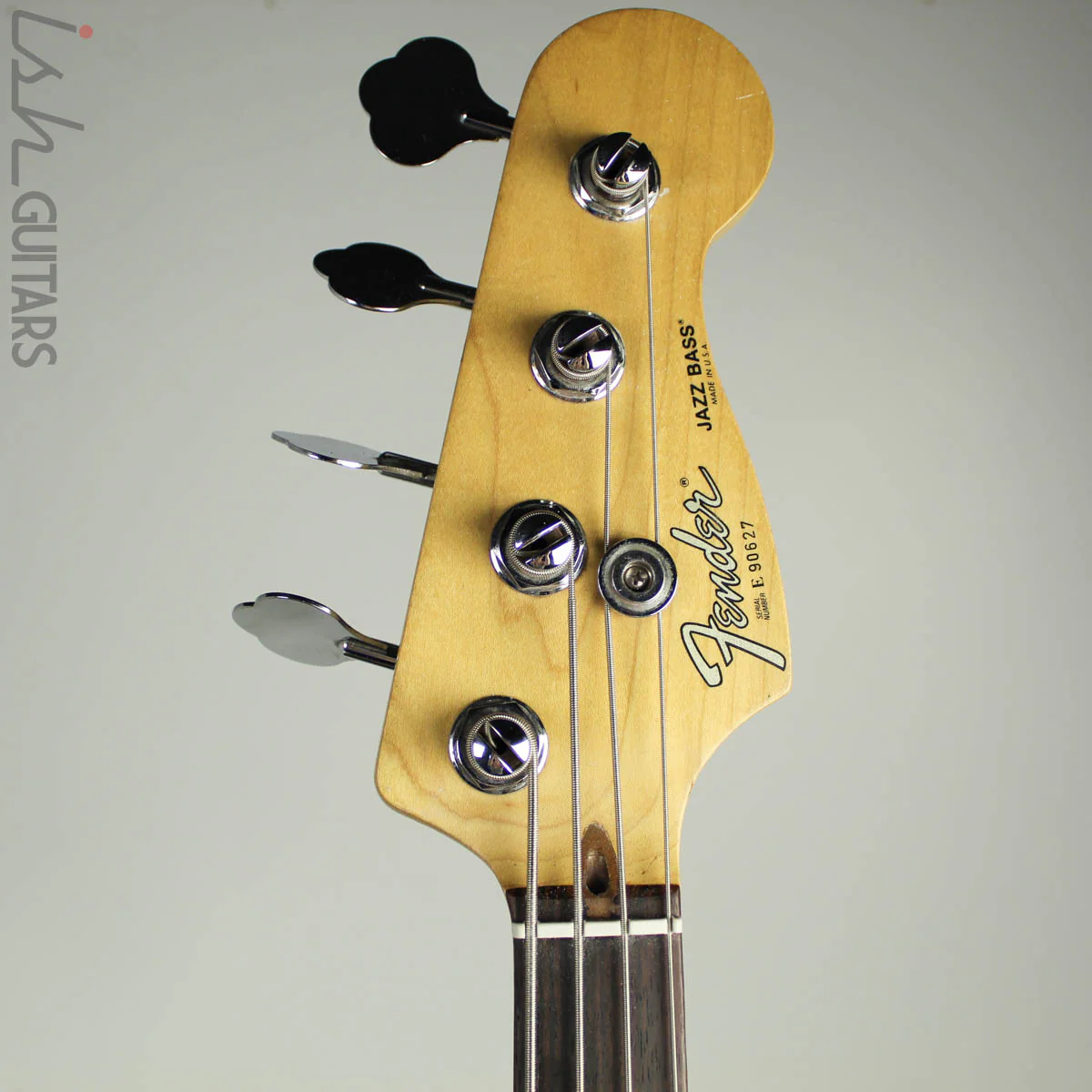 1989 Fender Jazz Bass Olympic White - Image 5