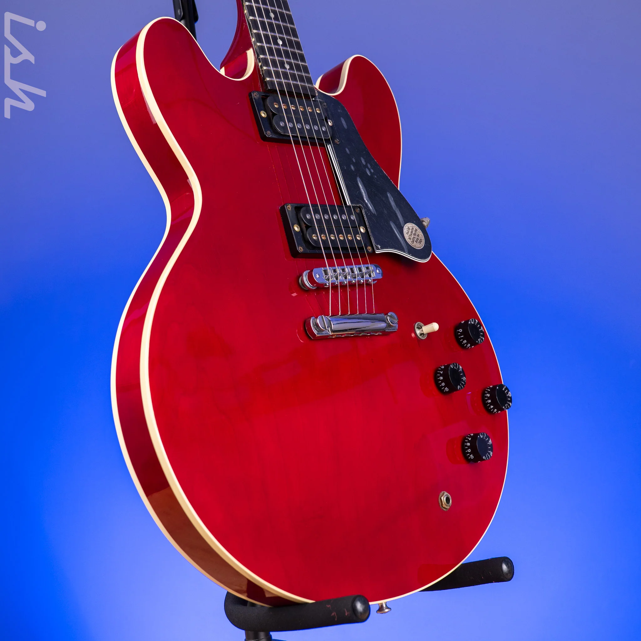 1989 Gibson ES-335 Studio Cherry - Image 3