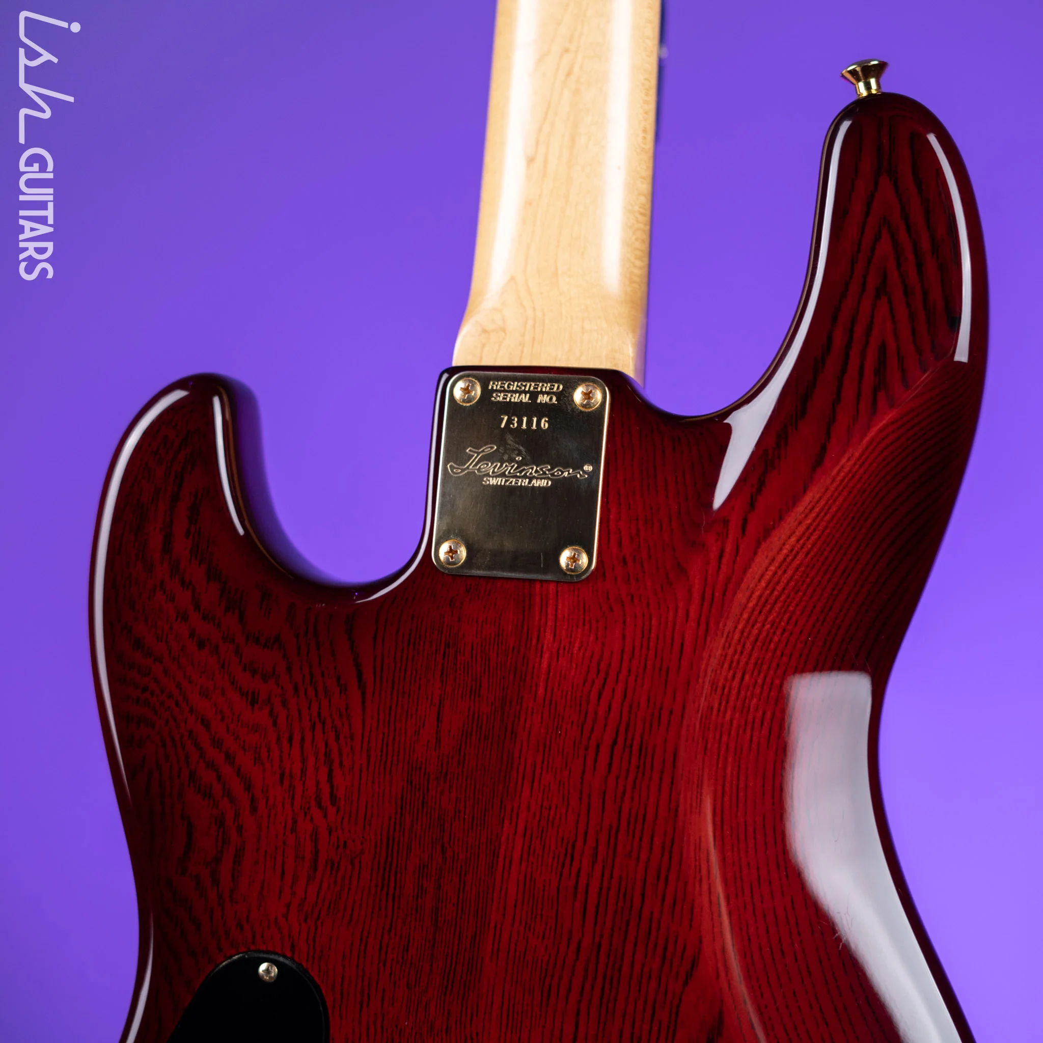 1989 Levinson Blade B4 See Thru Red - Image 12