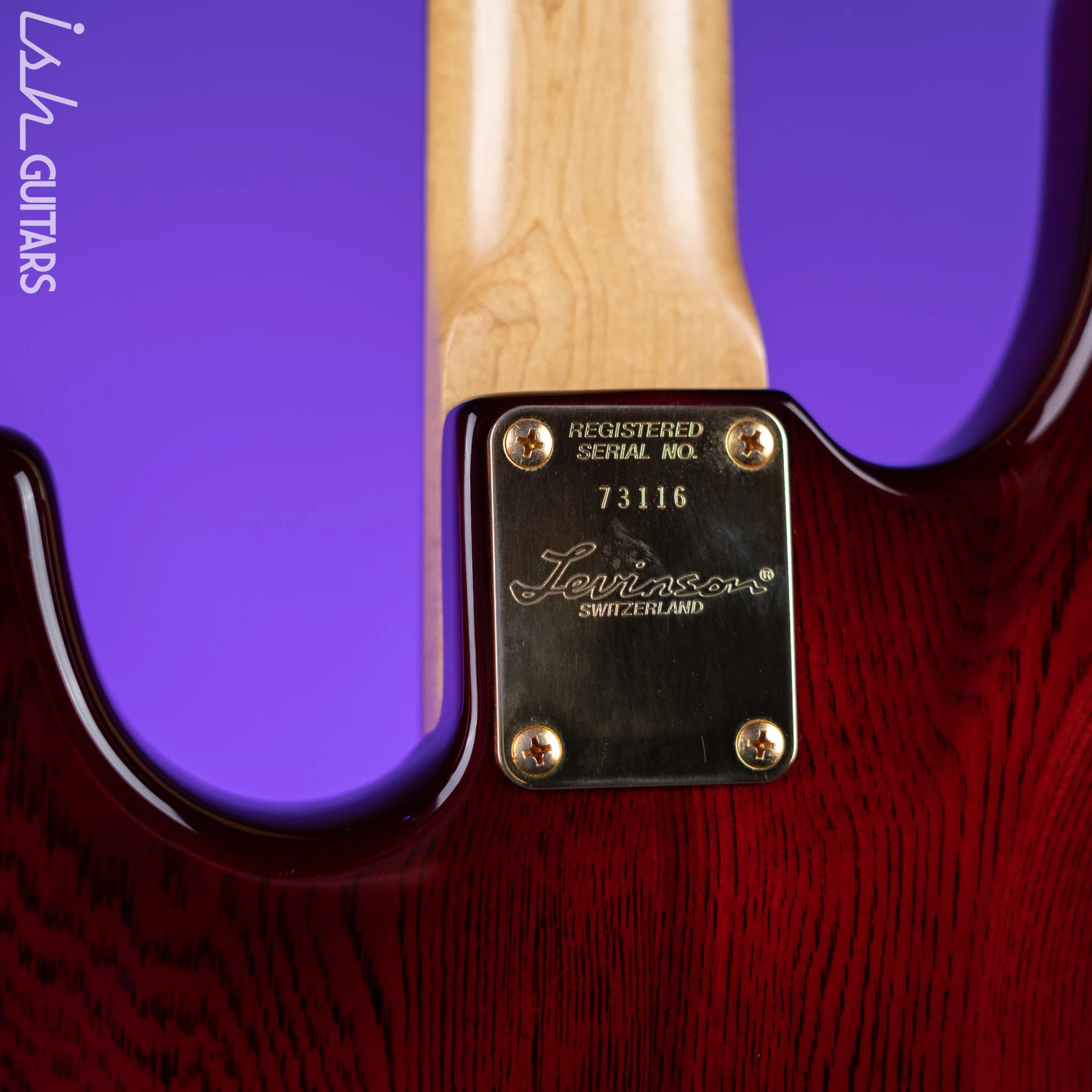 1989 Levinson Blade B4 See Thru Red - Image 16