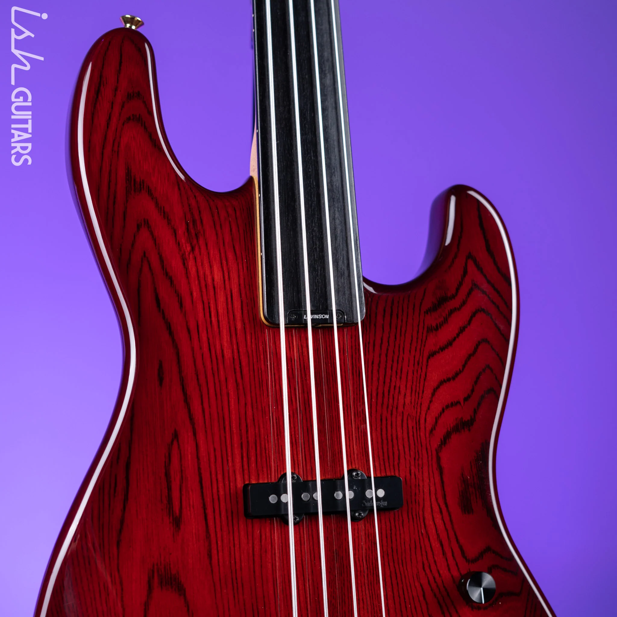 1989 Levinson Blade B4 See Thru Red - Image 3