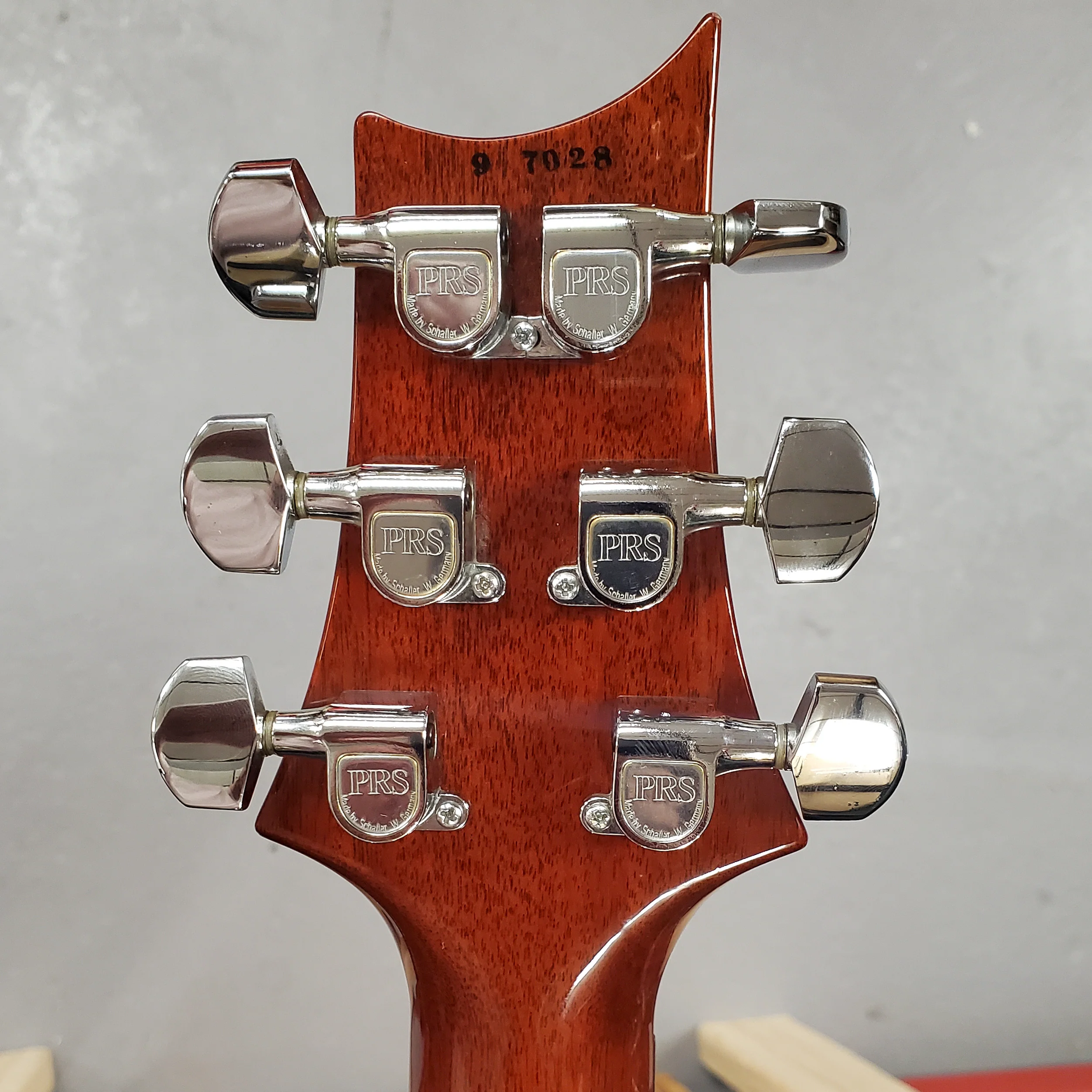 1989 PRS Custom 24 RARE Factory 2 Piece Stoptail 10 Top Sunburst - Image 19