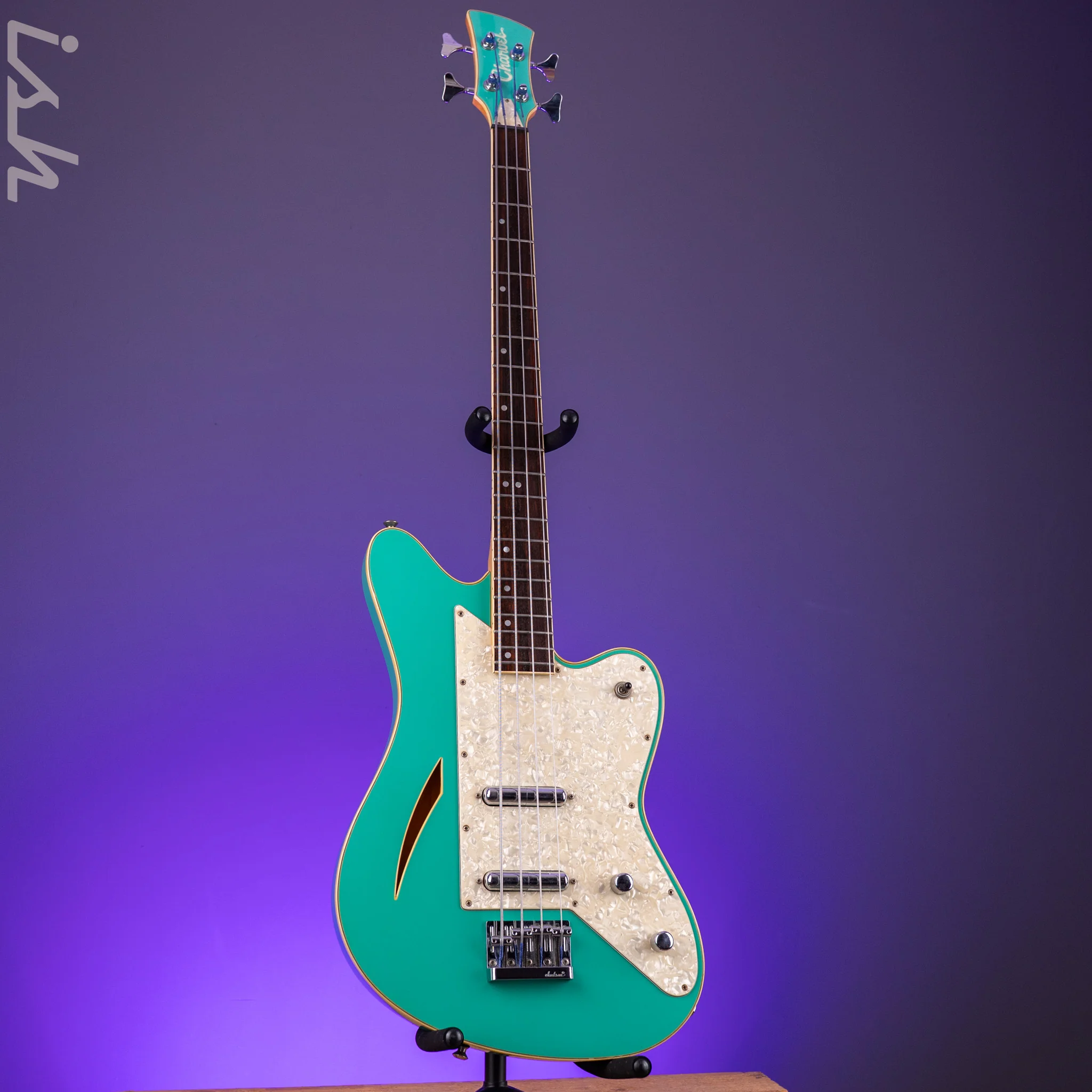 1990 Charvel Surfcaster 4 Turquoise - Image 2