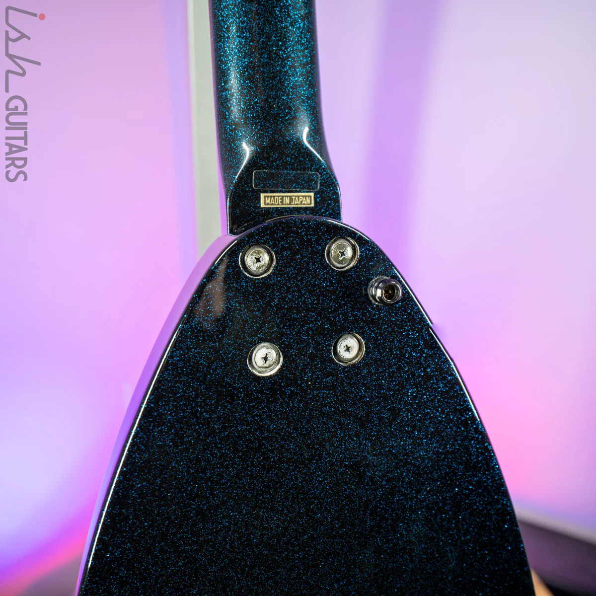 1990's Jackson Roswell Rhoads Pro Blue Sparkle MIJ - Image 16