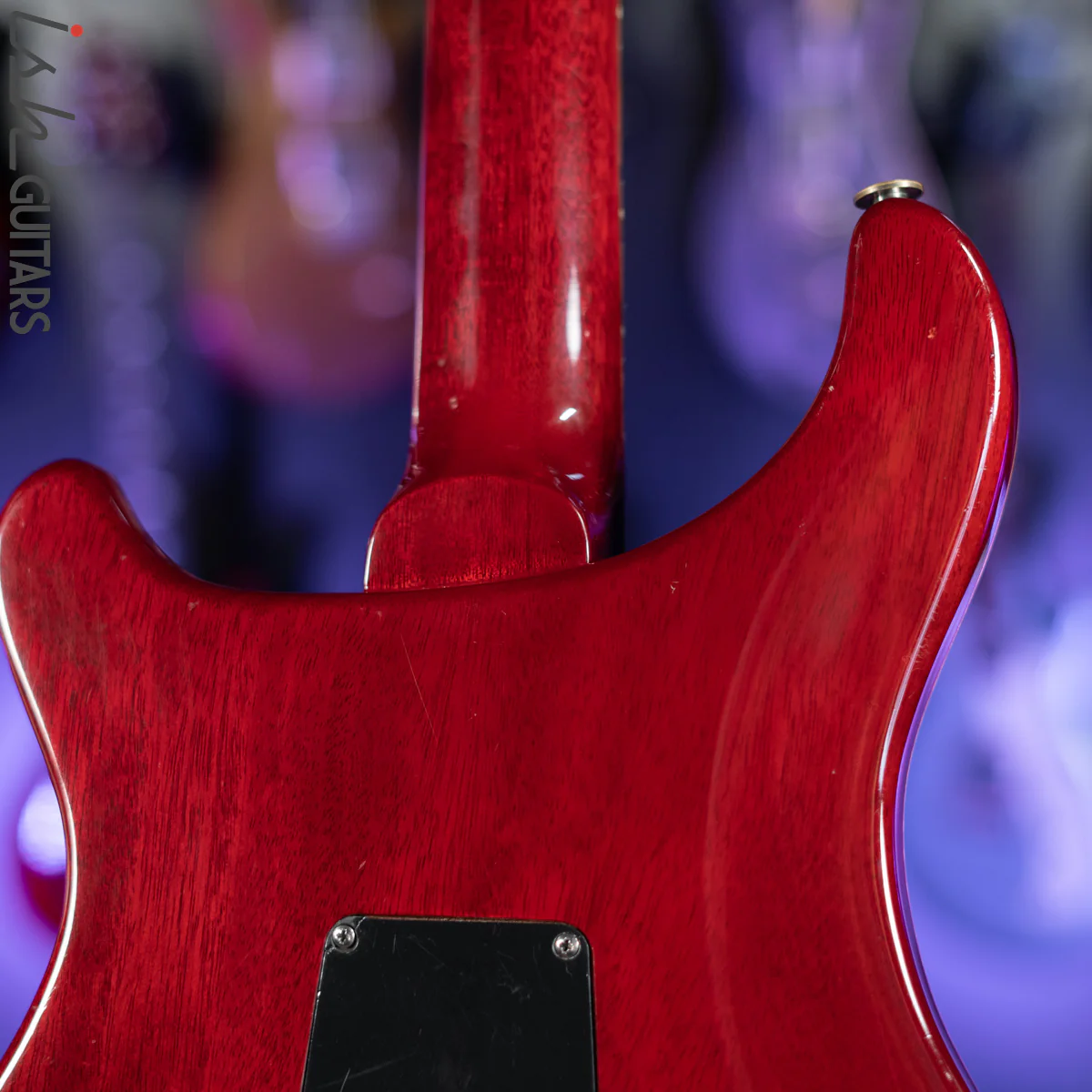 1990 PRS Custom 24 Amber Brazilian Rosewood Sweet Switch - Image 11