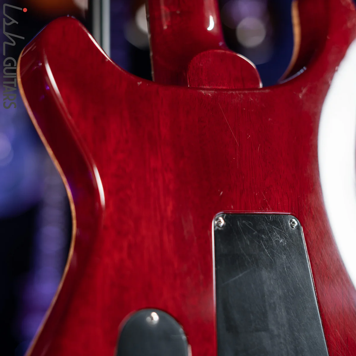 1990 PRS Custom 24 Amber Brazilian Rosewood Sweet Switch - Image 18
