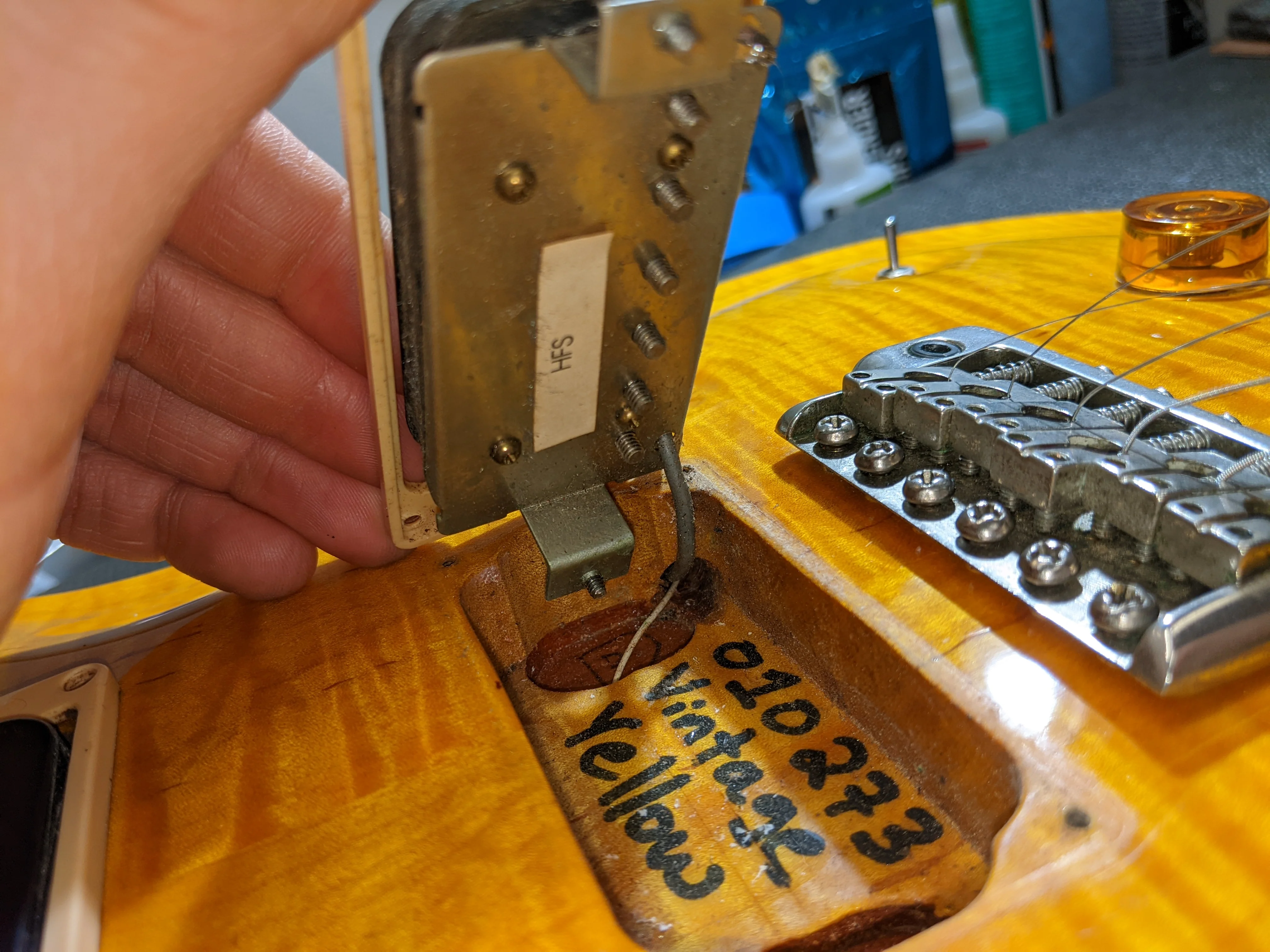1990 PRS Custom 24 Amber Brazilian Rosewood Sweet Switch - Image 22