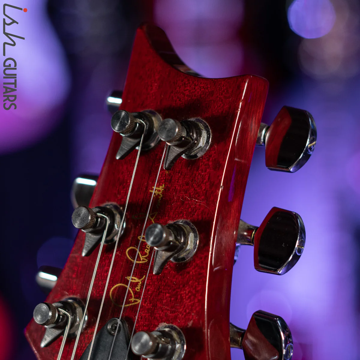 1990 PRS Custom 24 Amber Brazilian Rosewood Sweet Switch - Image 8