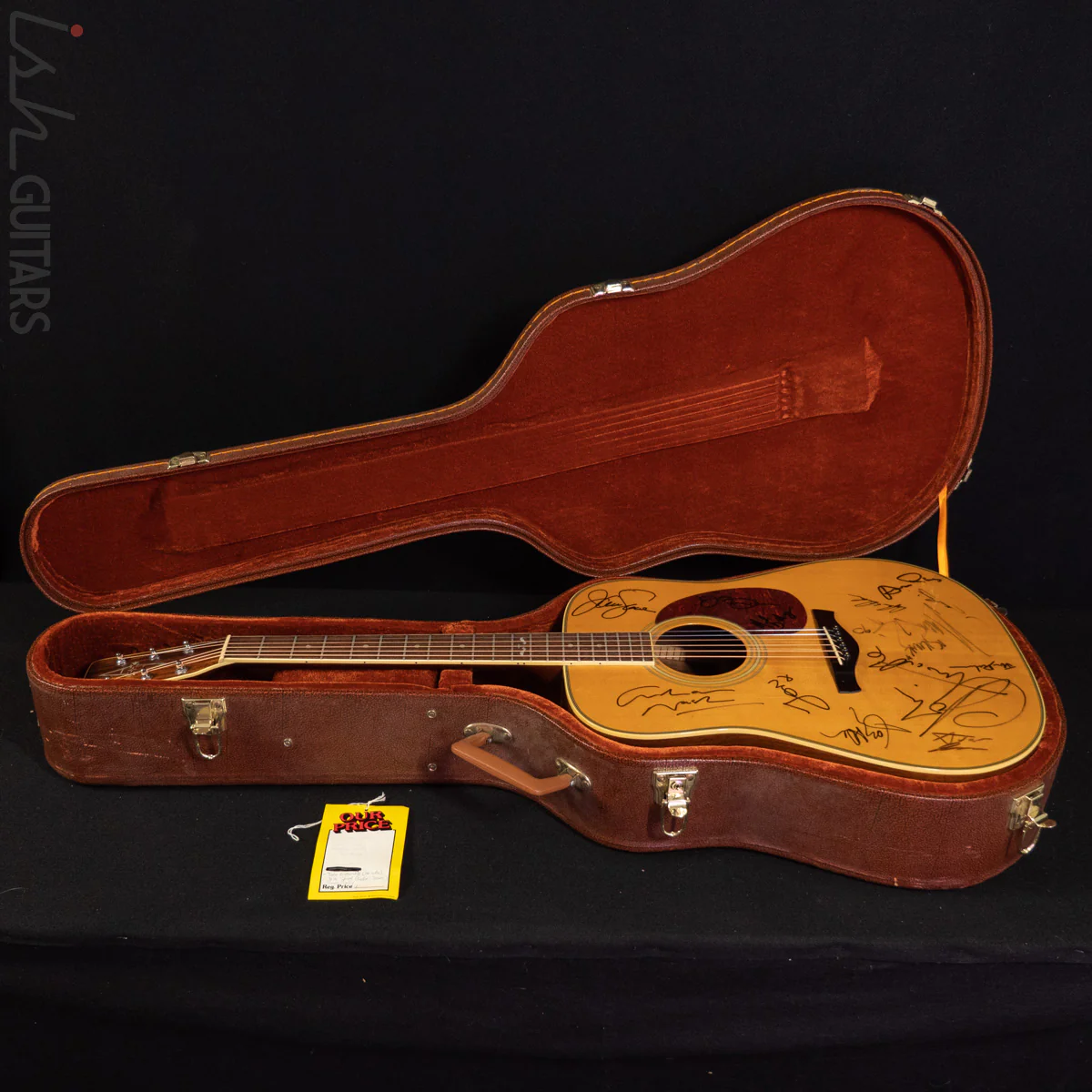 Early 1990s Alvarez 2560 Silver Anniversary Natural Signed by Crosby, Stills, & Nash, Entwistle and more! - Image 10