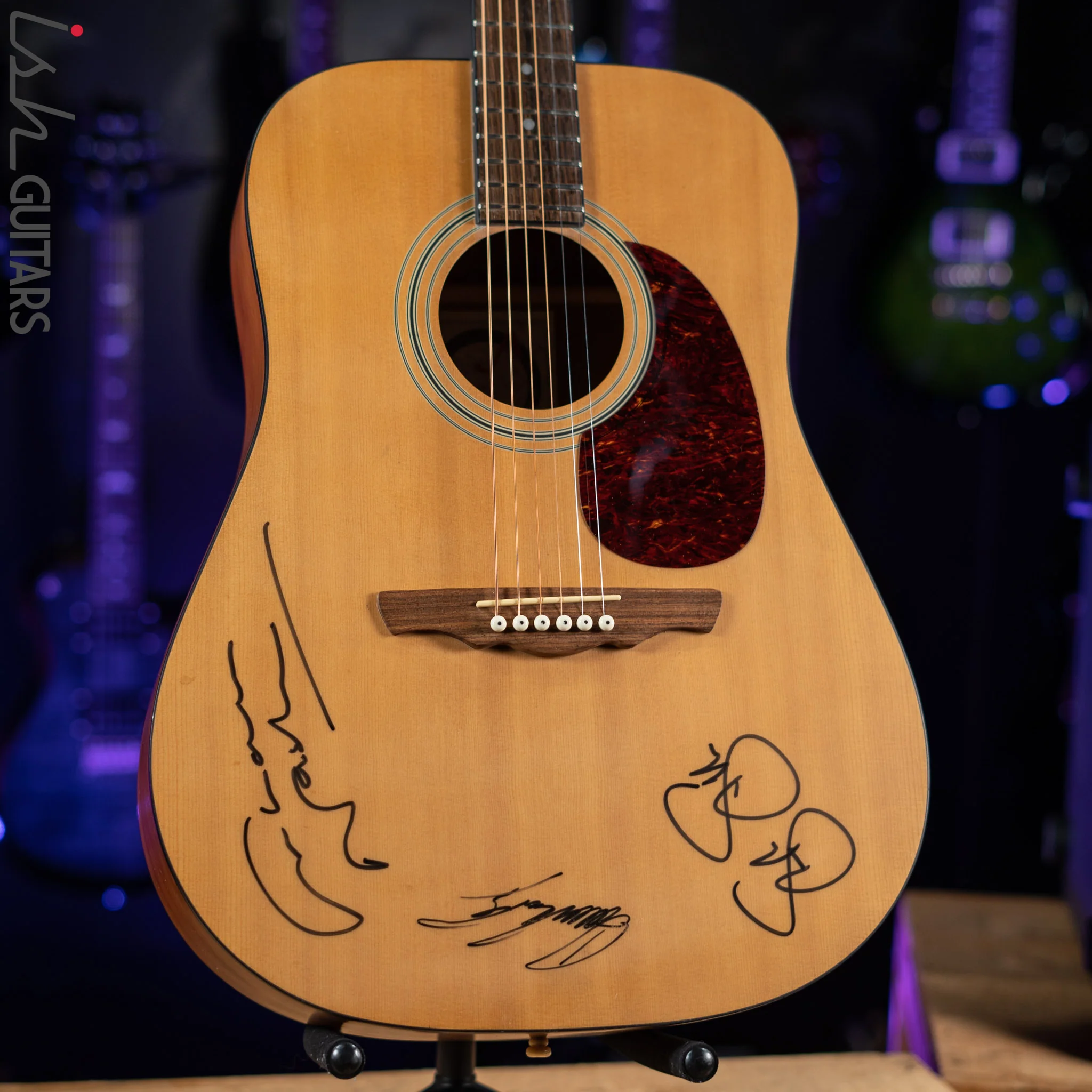 1990s Alvarez 5210 Acoustic Signed By Crosby, Stills, & Nash