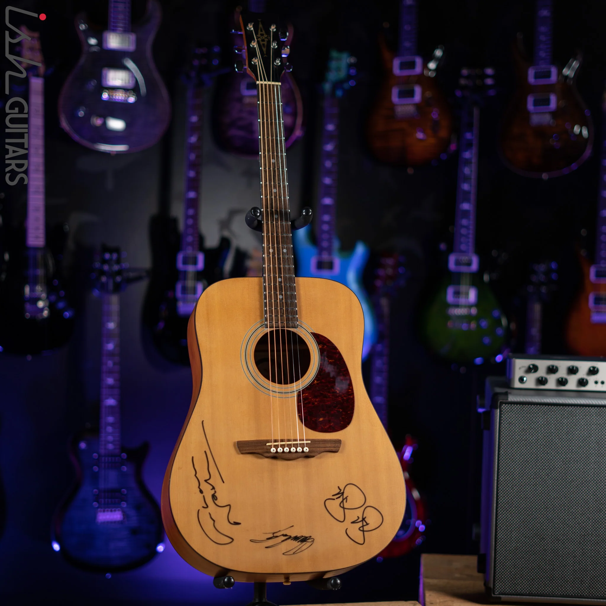 1990s Alvarez 5210 Acoustic Signed By Crosby, Stills, & Nash - Image 2