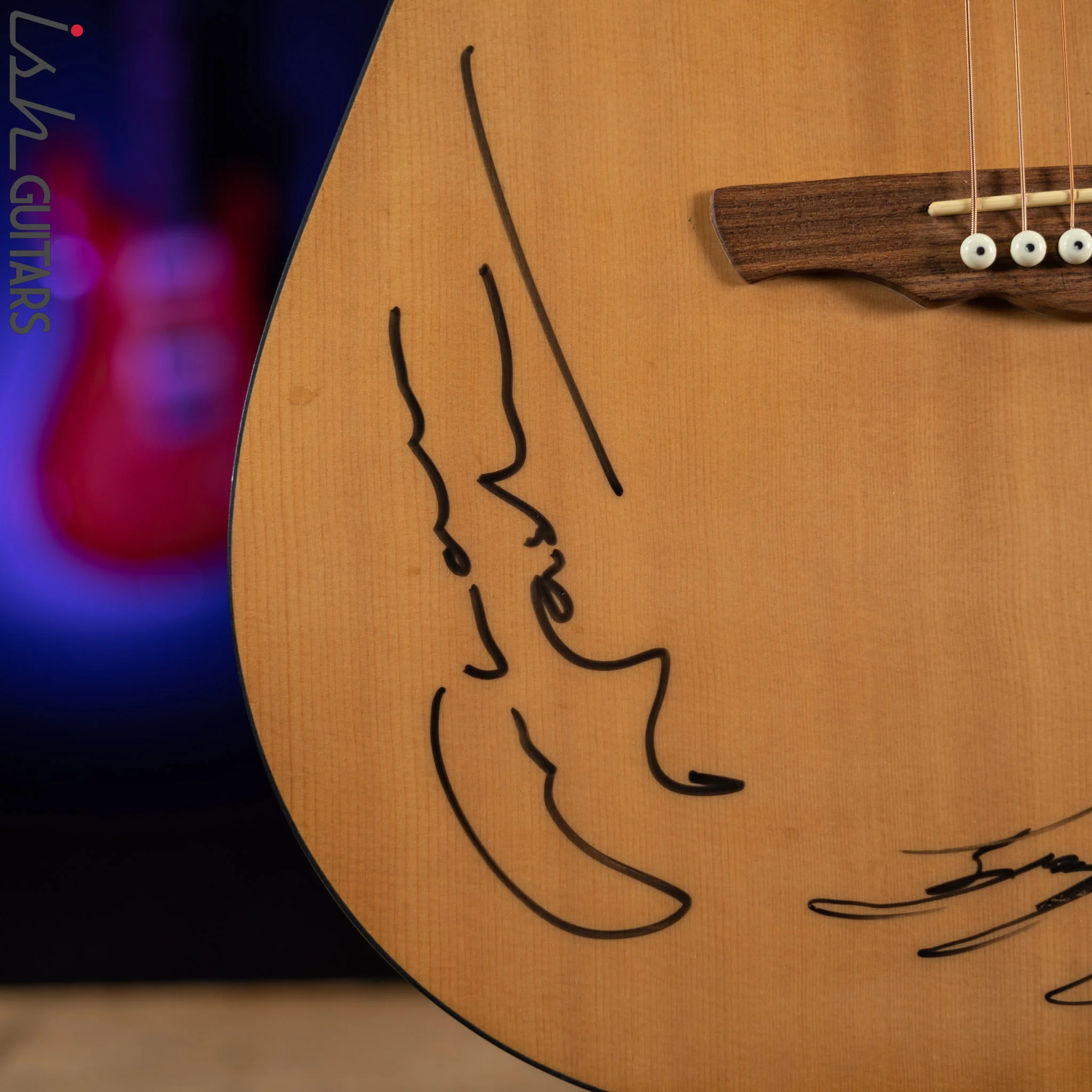 1990s Alvarez 5210 Acoustic Signed By Crosby, Stills, & Nash - Image 6