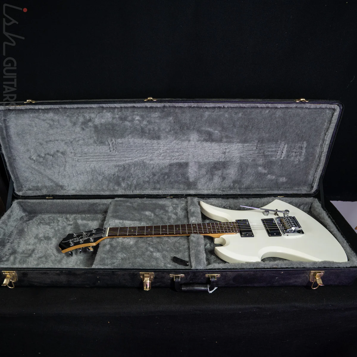 1990's B.C. Rich Mockingbird White Kahler Tremolo - Image 19