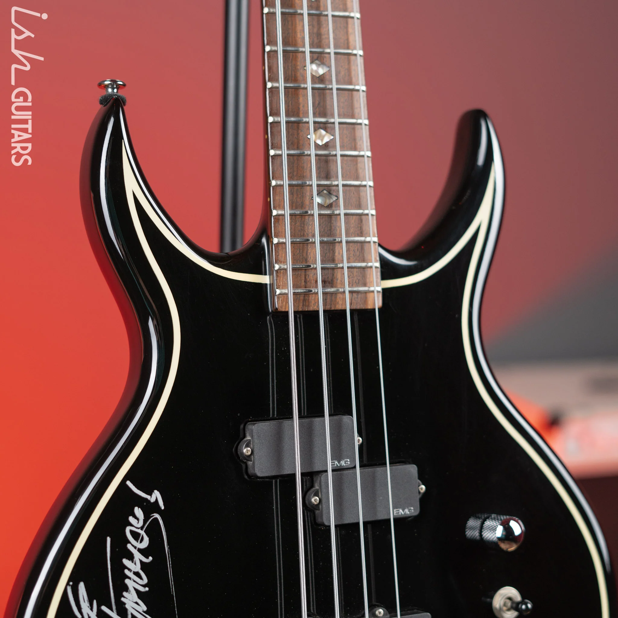 1990s Gene Simmons Punisher Bass - Image 3