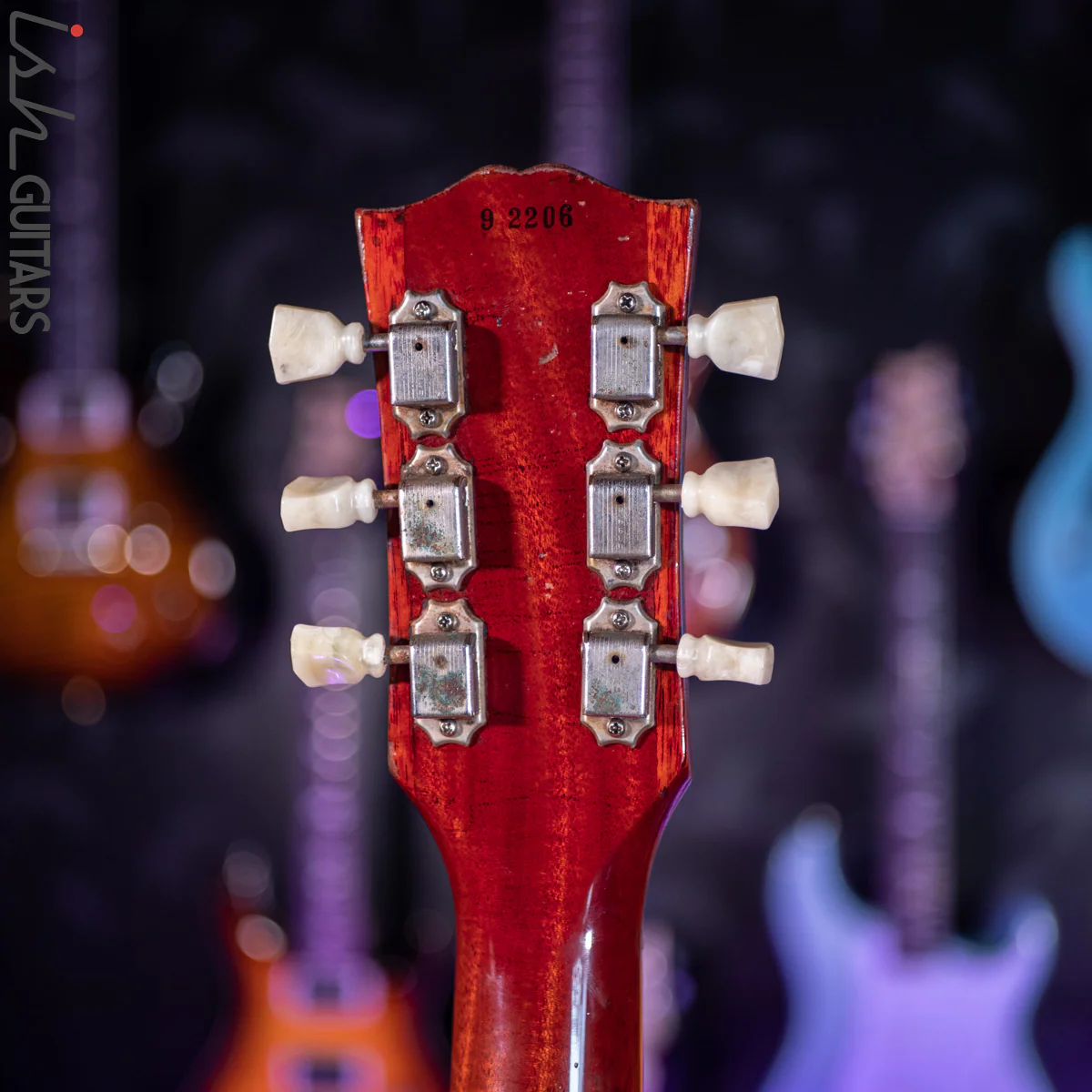 1990s Max Burst "Gibson" Les Paul Lemon Burst Double White PAF - Image 19