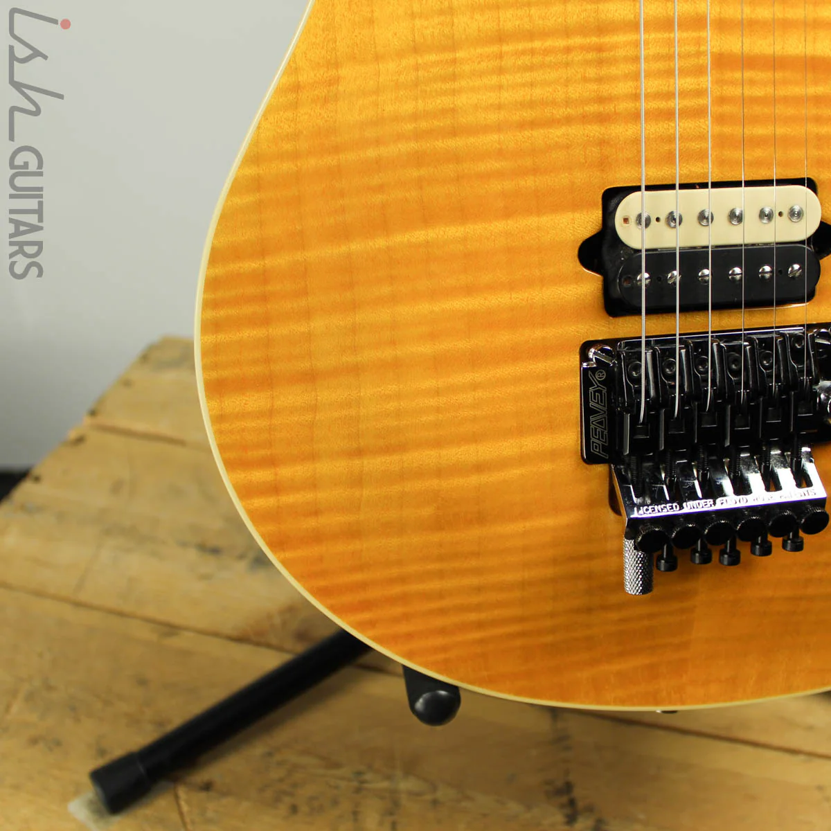 1990s Peavey Wolfgang Amber Flame - Image 5
