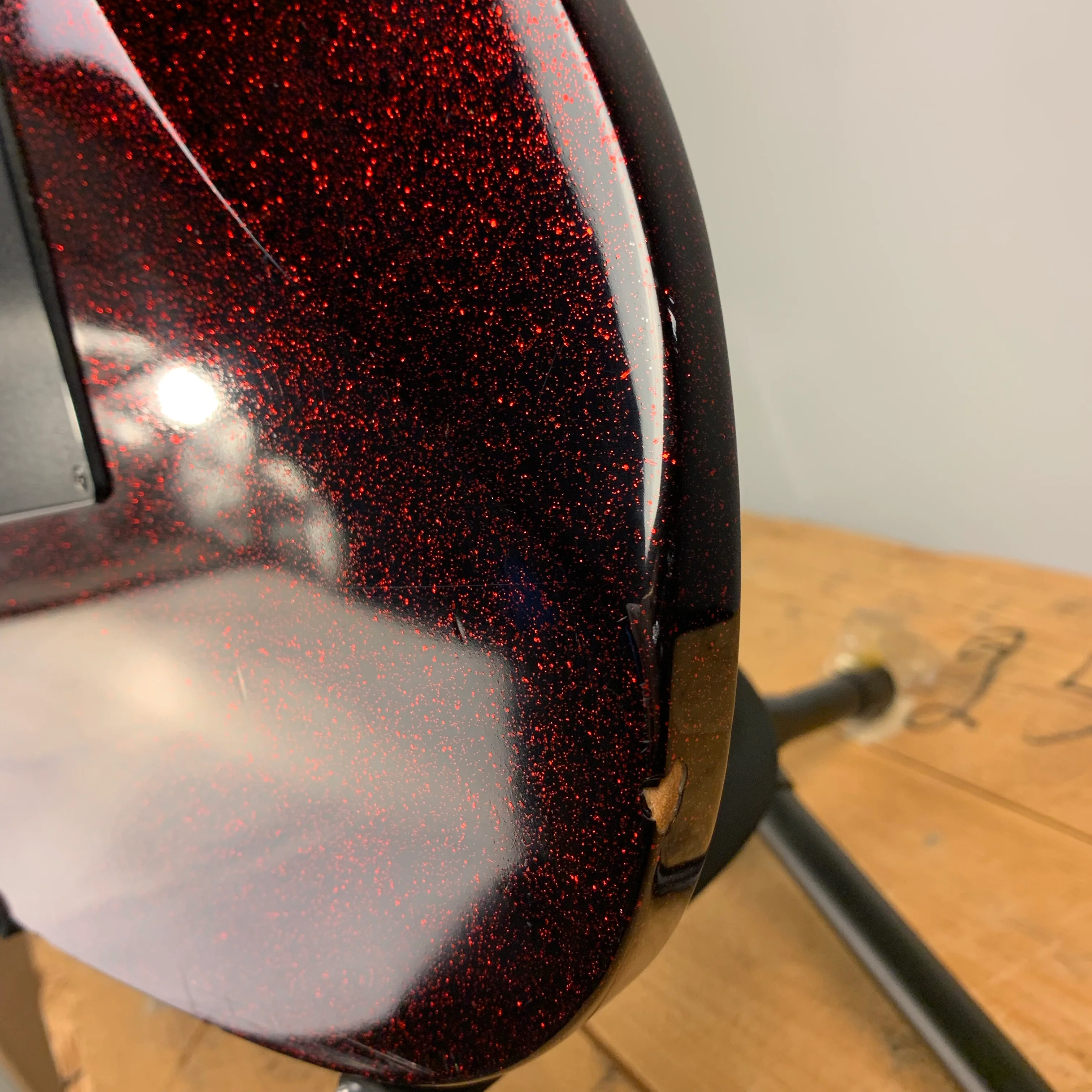 1990s Washburn MG-44 Black Cherry Sparkle - Image 17