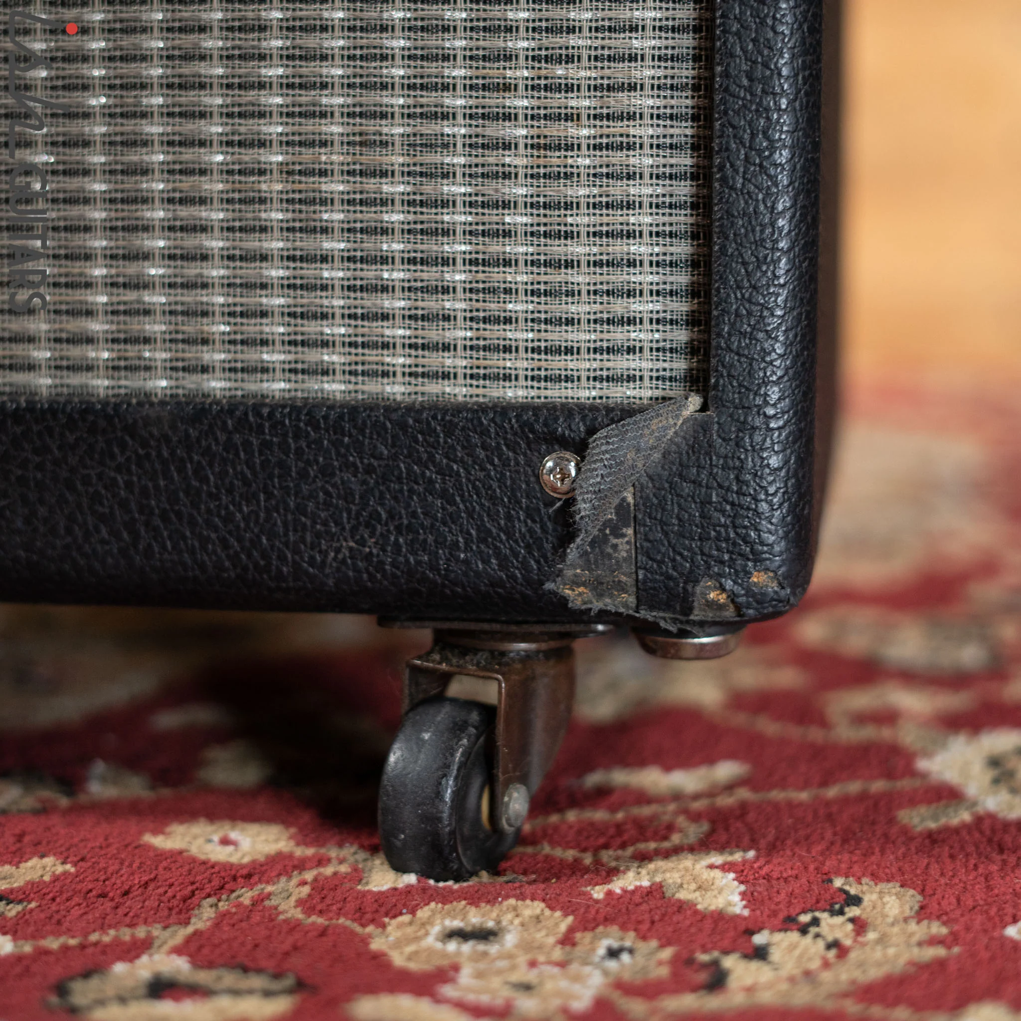 1991 Fender DeVille Combo Amplifier Black Tolex - Image 9