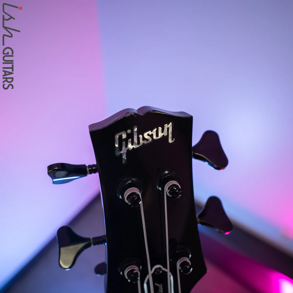 1991 Gibson LPB Les Paul Bass Blue - Image 16