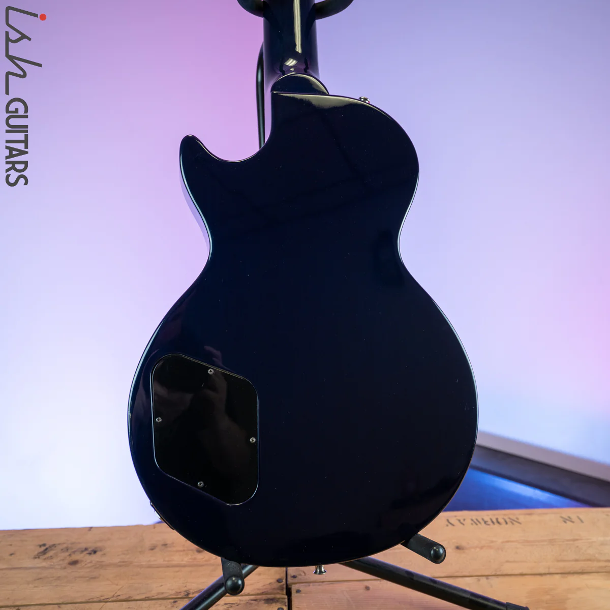 1991 Gibson LPB Les Paul Bass Blue - Image 9