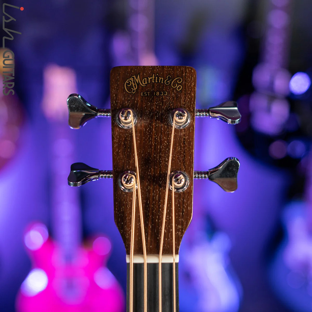 1991 Martin B40 Fretless Acoustic-Electric Bass - Image 6