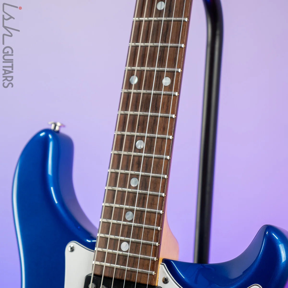 1992 PRS EG 3 (Series II) Lindy Fralin "Domino" Pickups Metallic Blue - Image 6