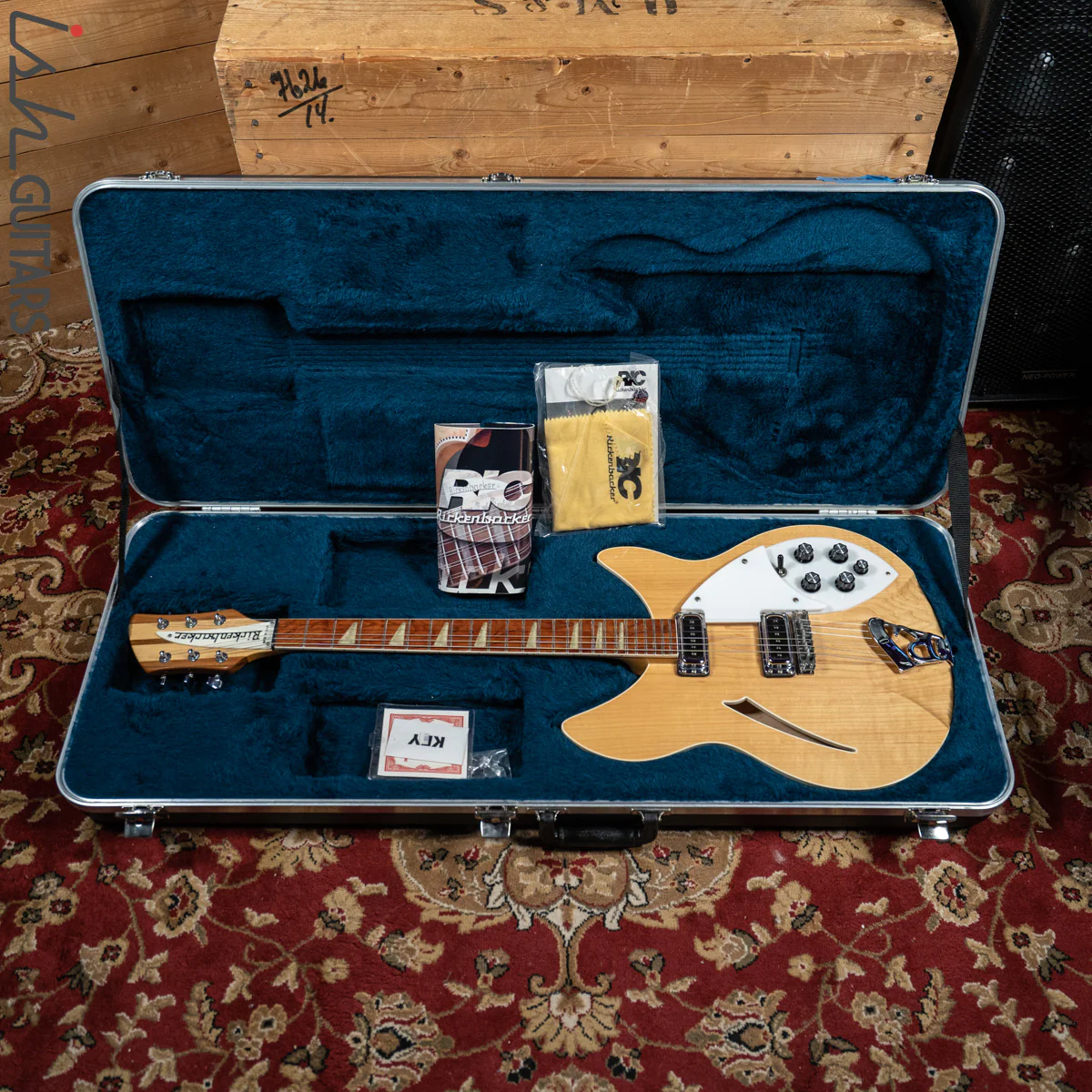 1992 Rickenbacker 360WB Mapleglo - Image 14