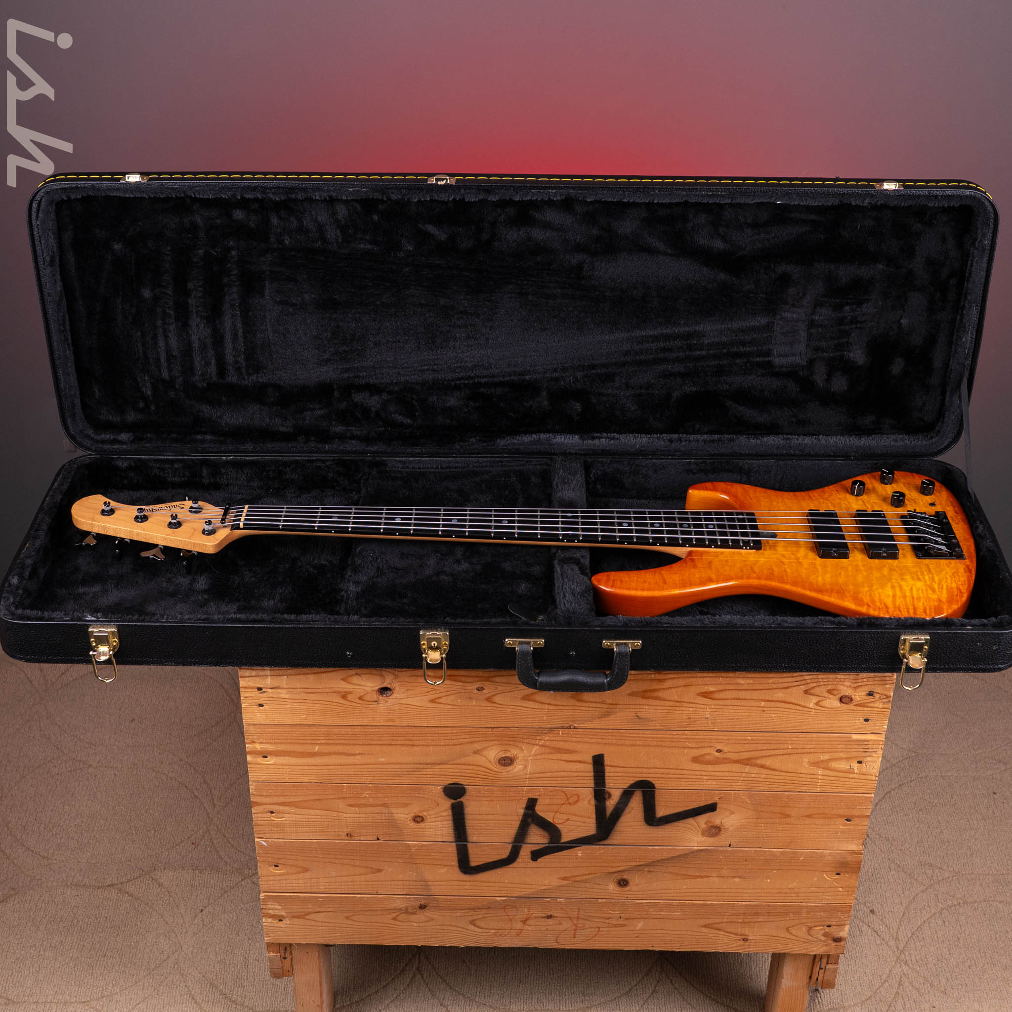 1992 Sadowsky 5-String Bass Caramel Burst - Image 23
