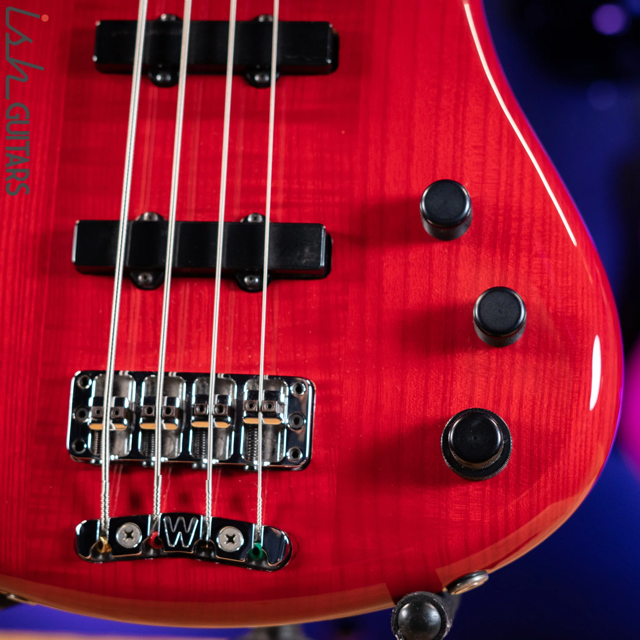 1992 Warwick Pro Line Corvette Red - Image 4