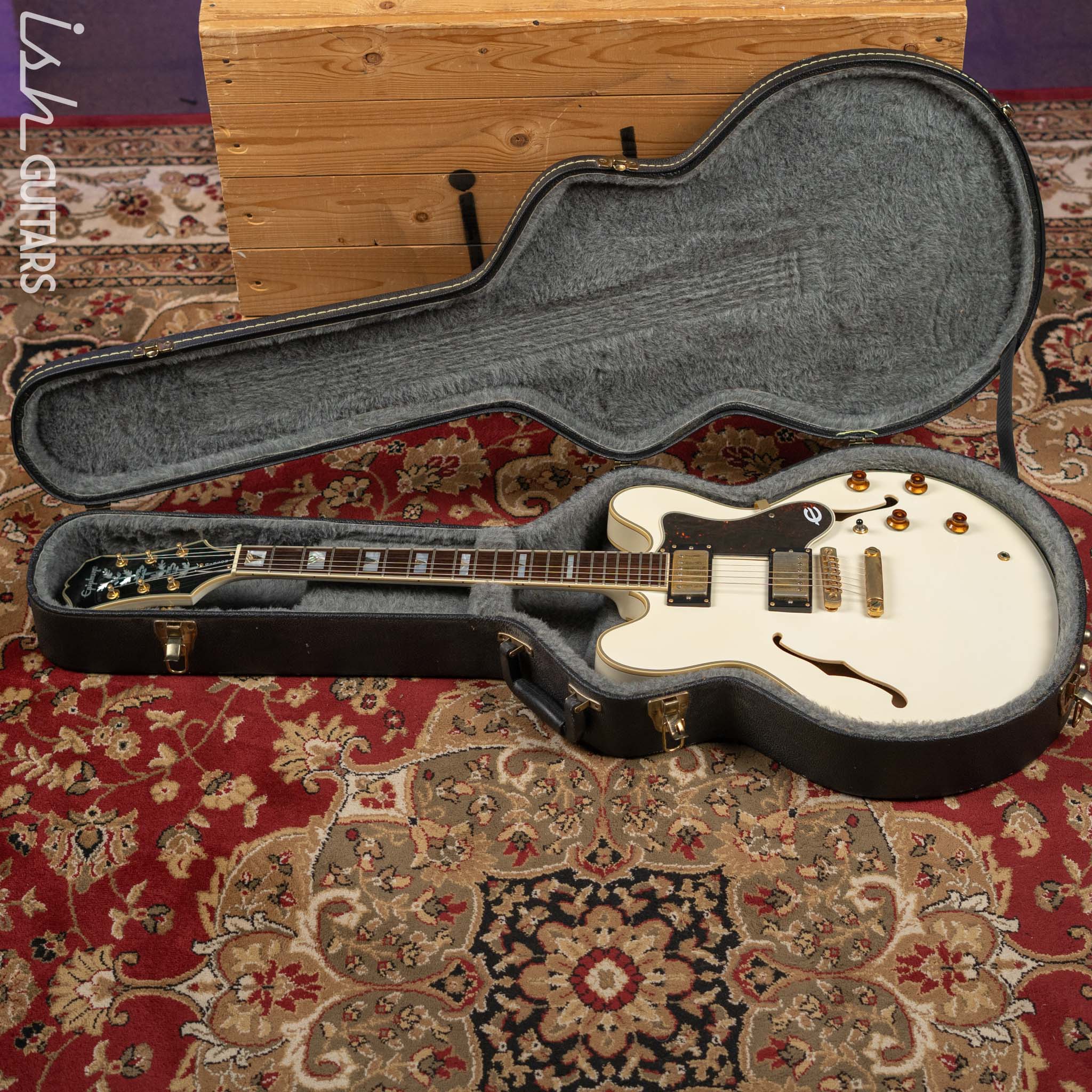 1993 Epiphone Sheraton Alpine White - Image 19