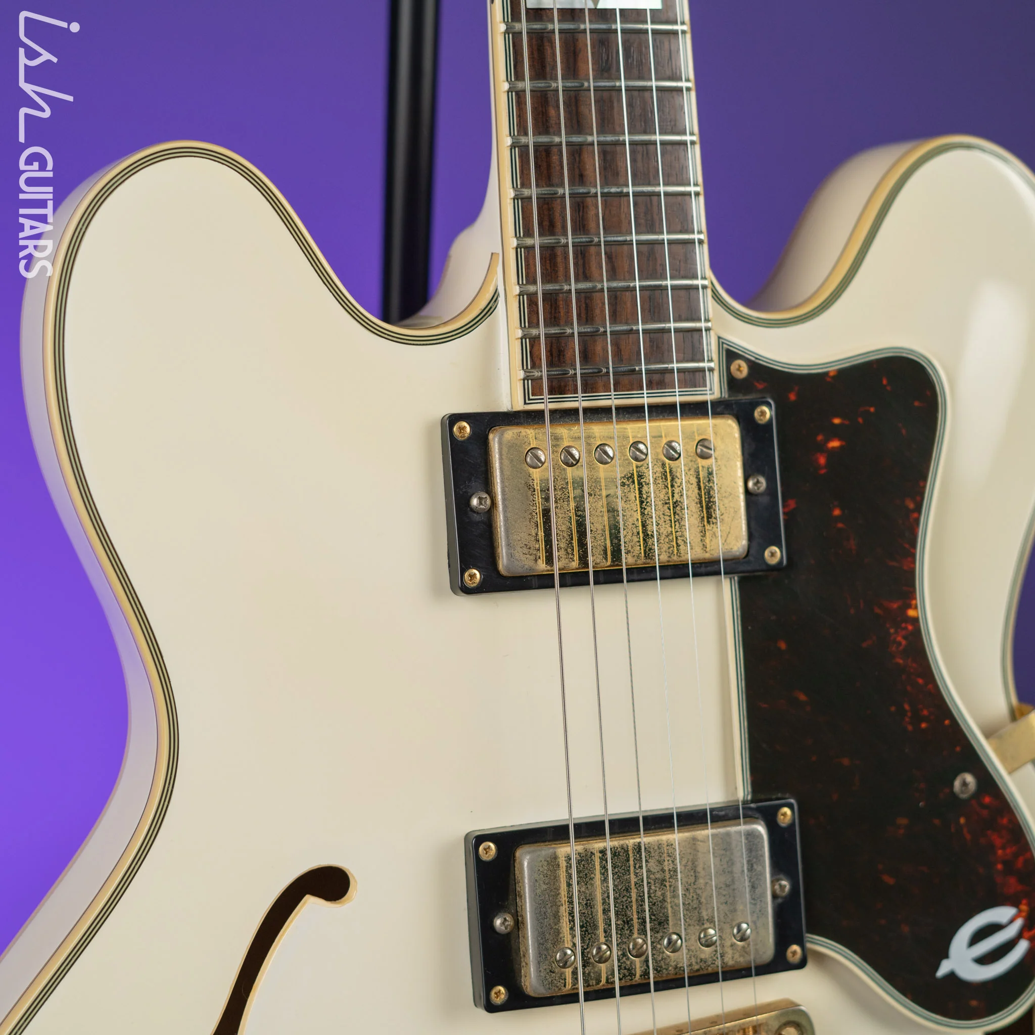 1993 Epiphone Sheraton Alpine White - Image 3